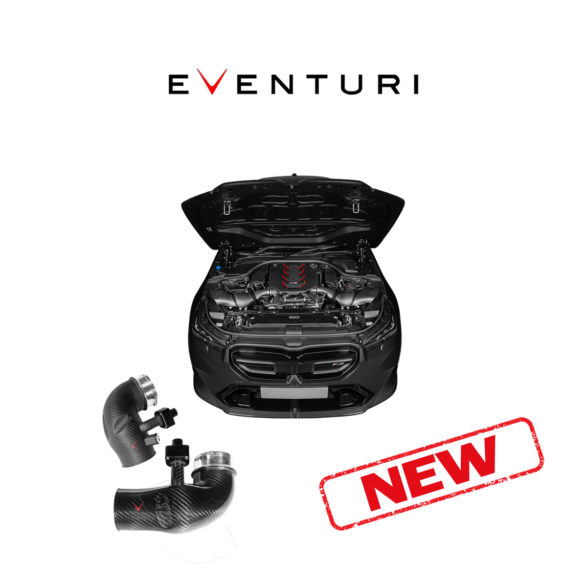New Gloss and Matte Eventuri Turbo Inlets for BMW M5 G90 / G99 | ATOMIC-SHOP