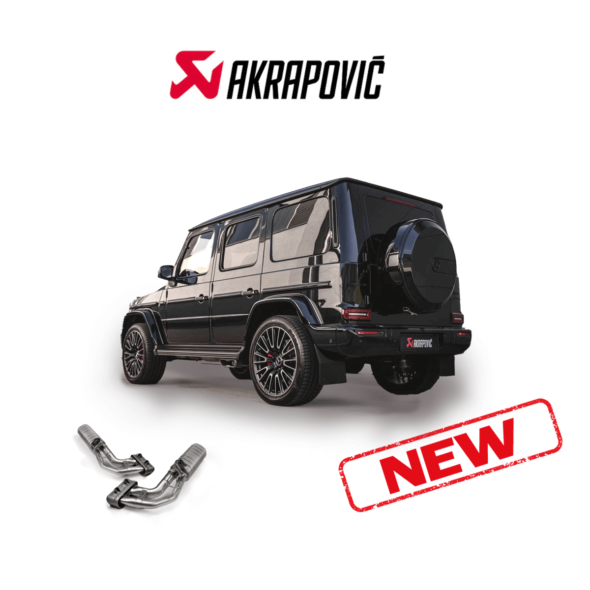 Akrapovič launches titanium exhaust system for Mercedes-AMG G63 | ATOMIC-SHOP
