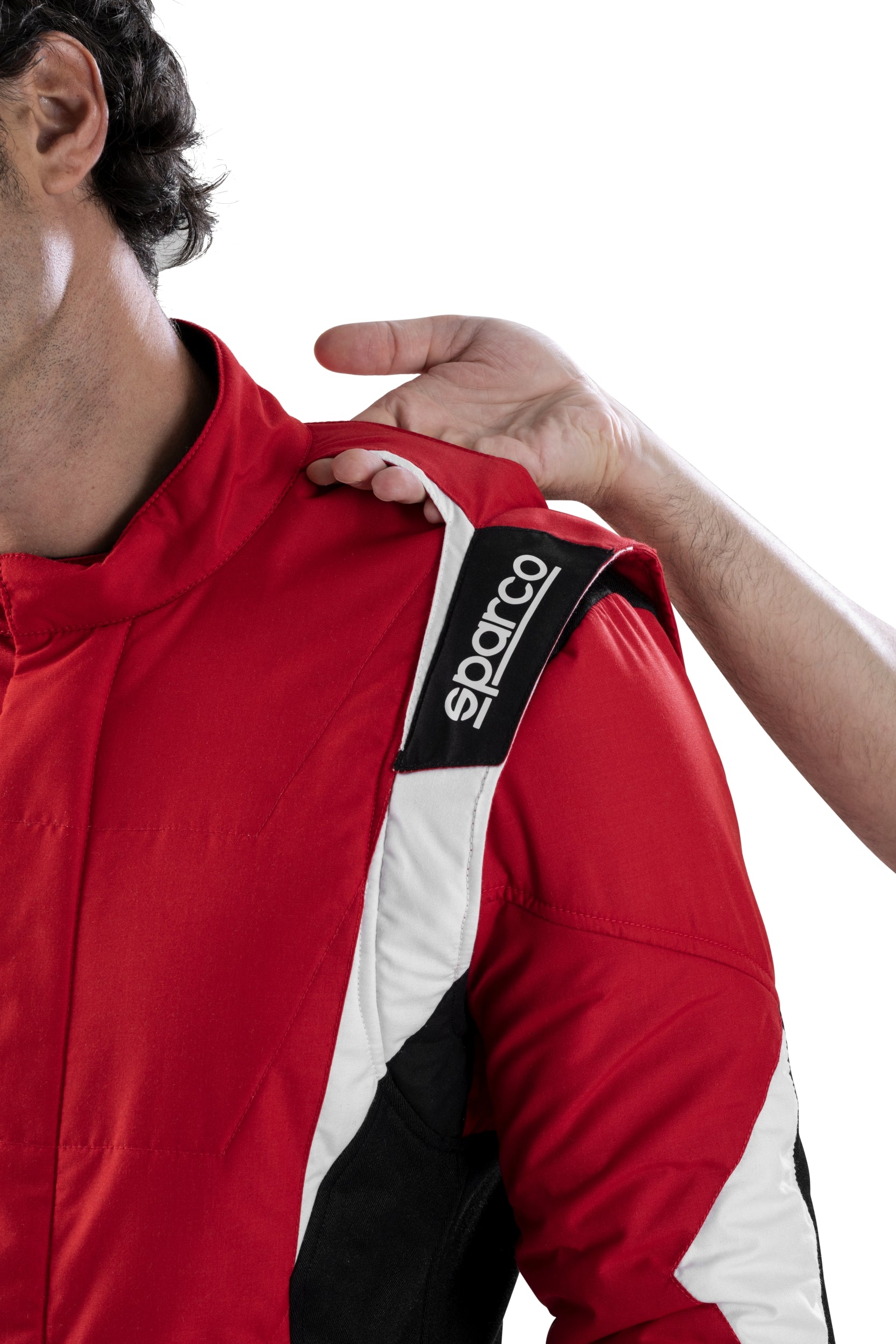 SPARCO 00114256RNBI Racing suit SUPERLEGGERA R564, FIA 8856-2018, red/black/white, size 56 Photo-1