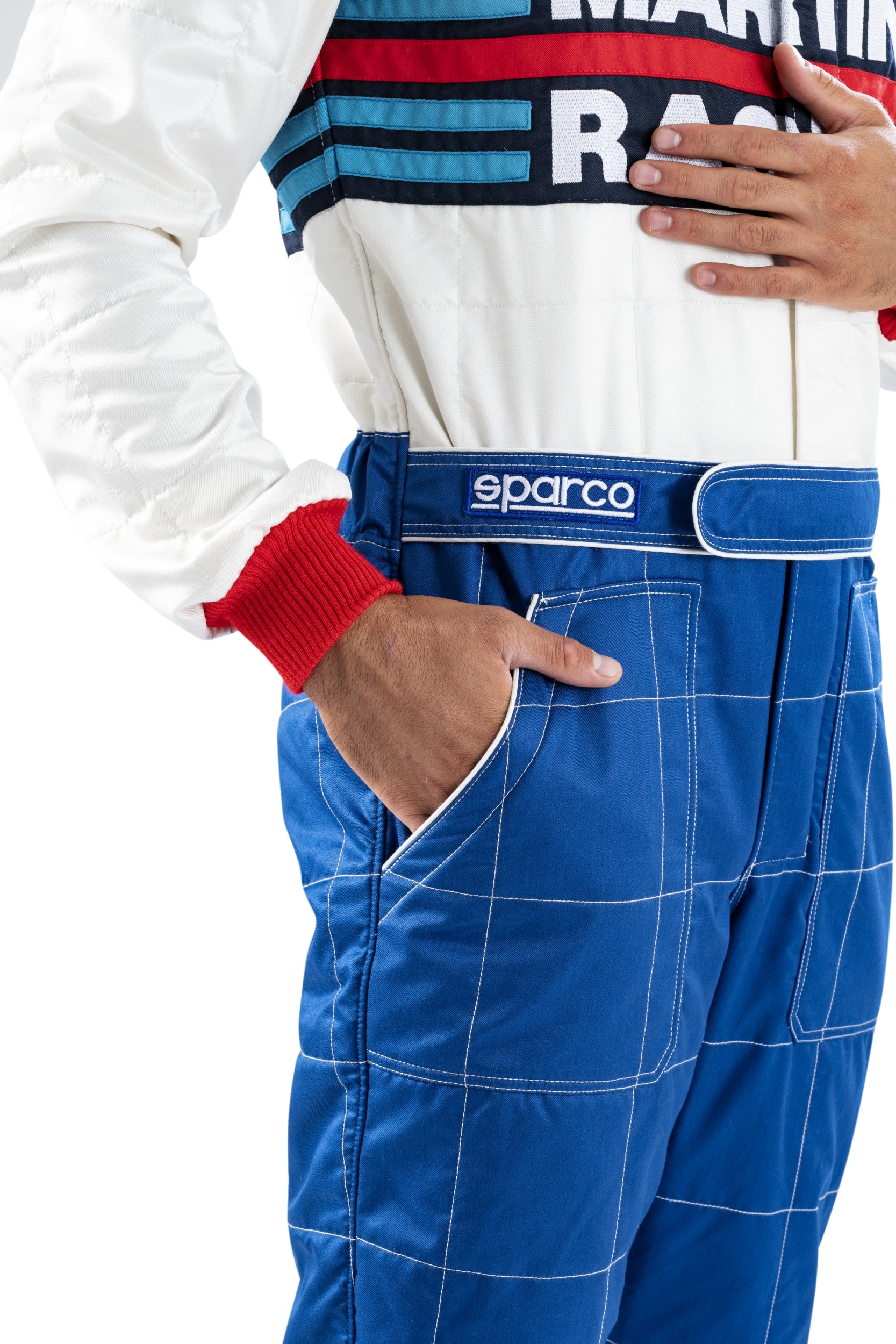 SPARCO 001144MR48AZ MARTINI RACING Replica '00 suit (R567), FIA8856-2018, blue, size 48 Photo-3