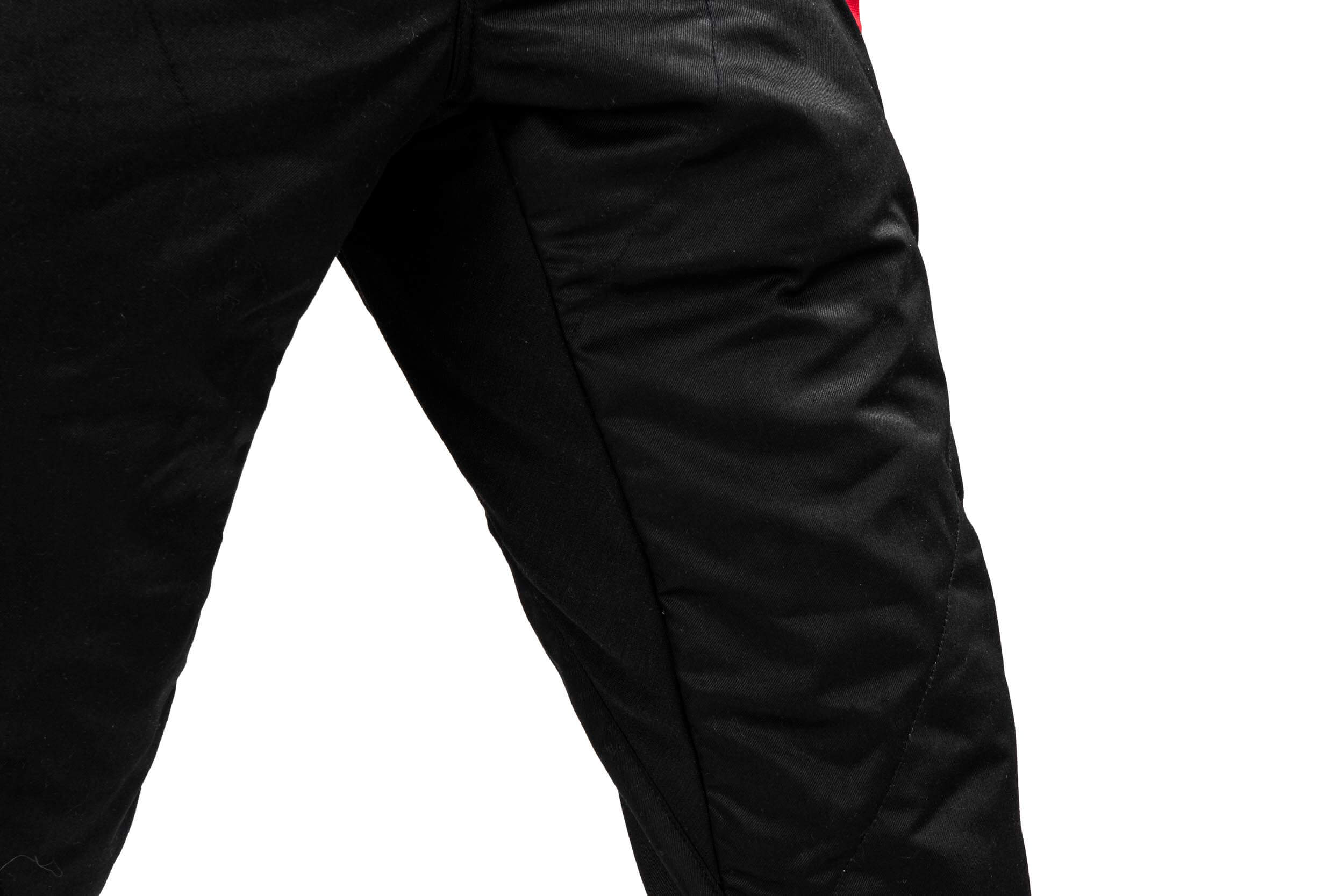 SPARCO 00114448NRRB COMPETITION Racing suit 2022, FIA 8856-2018, black/red, size 48 Photo-3