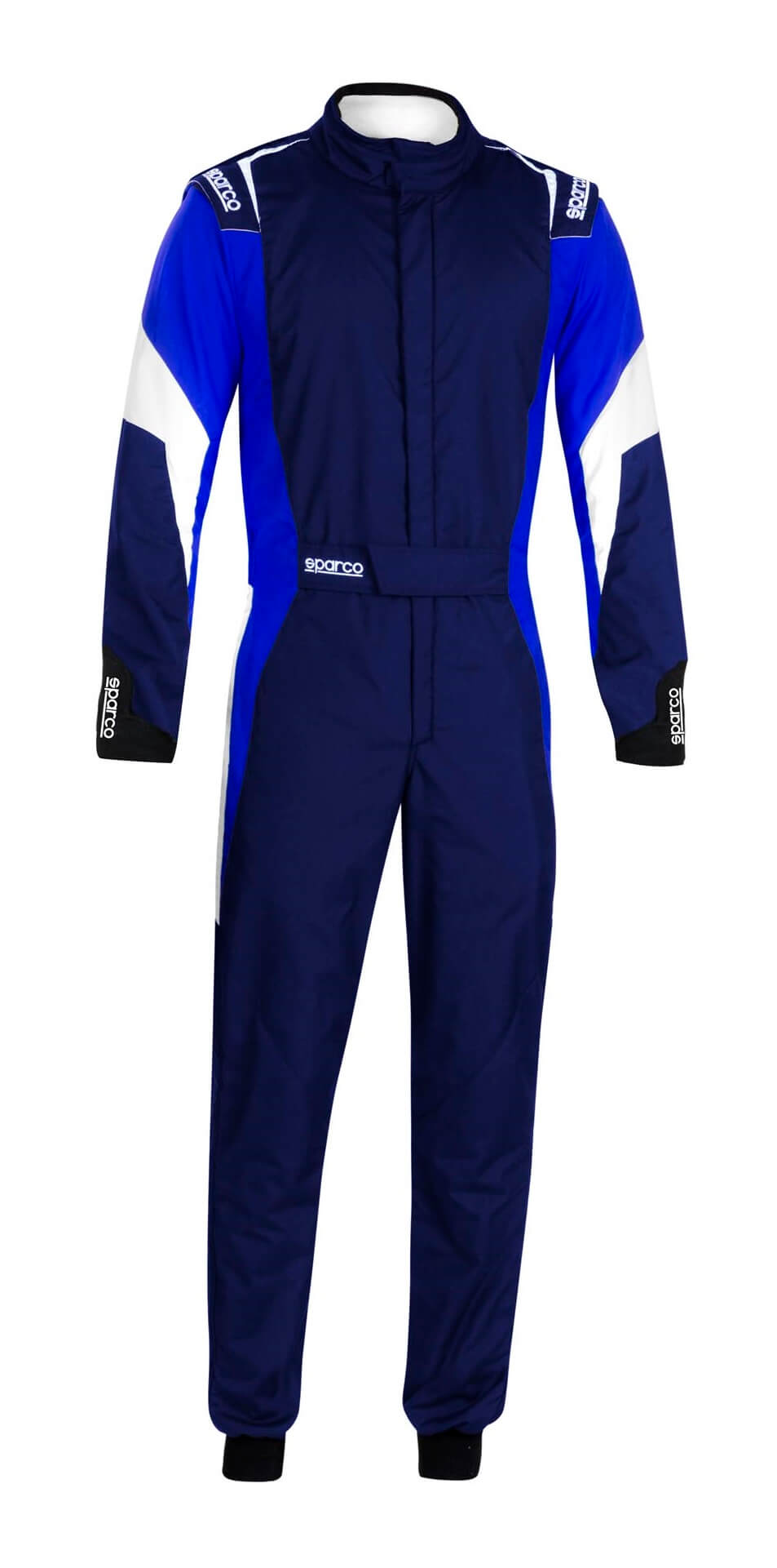 SPARCO 00114454BMBB COMPETITION Racing suit 2022, FIA 8856-2018, navy blue/blue, size 54 Photo-0