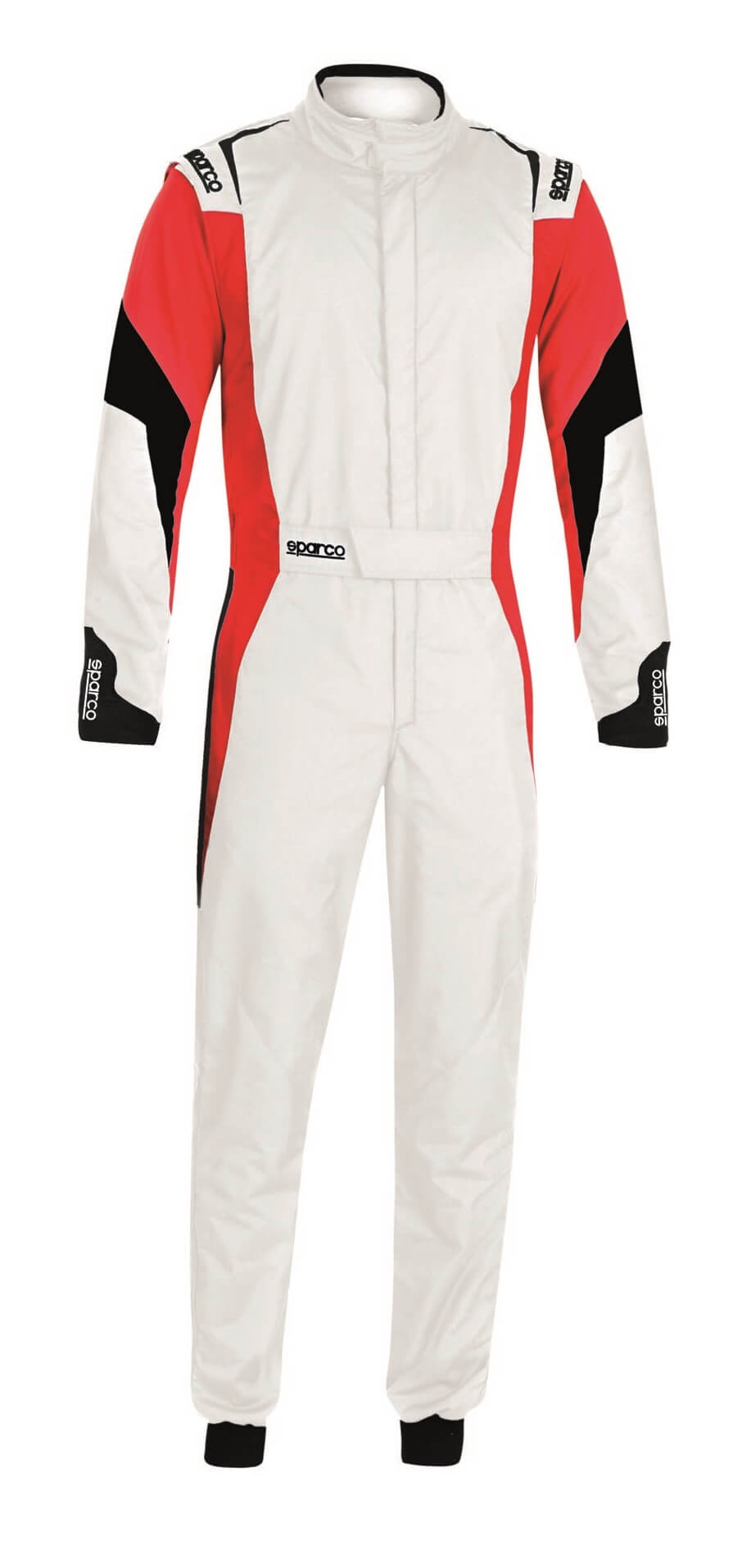 SPARCO 00114456BRNR COMPETITION Racing suit 2022, FIA 8856-2018, white/red, size 56 Photo-0
