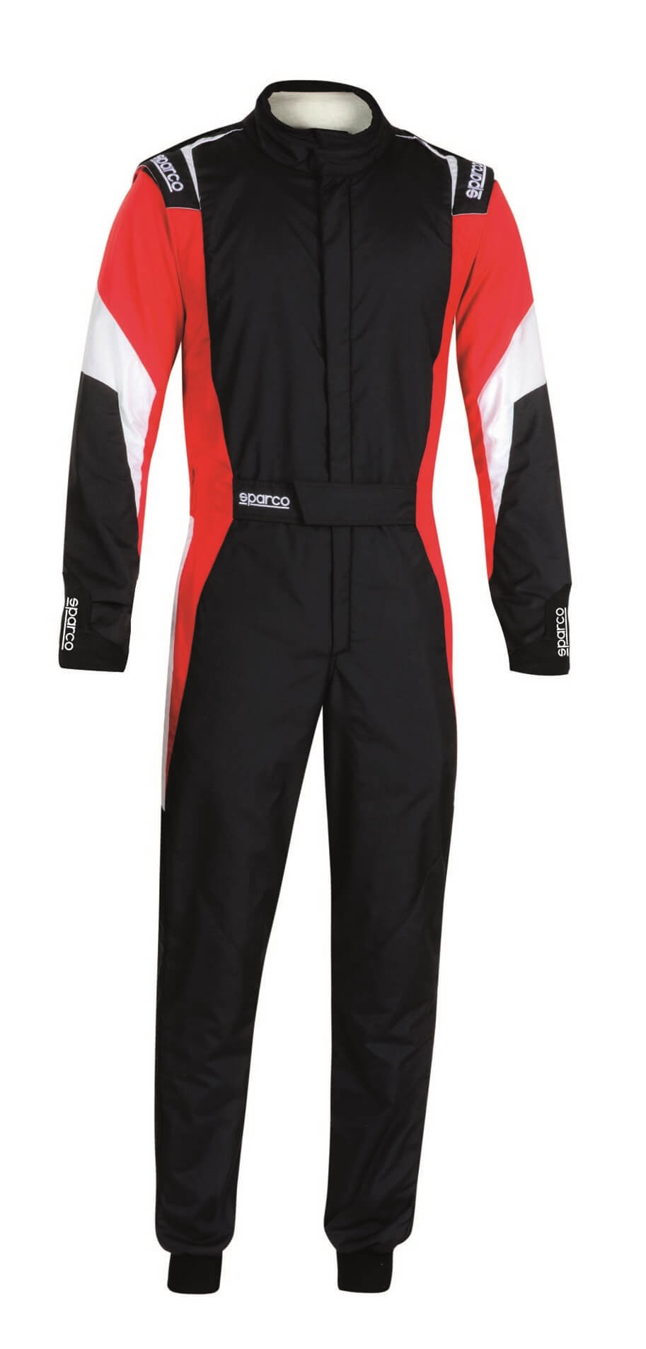 SPARCO 00114466NRRB COMPETITION Racing suit 2022, FIA 8856-2018, black/red, size 66 Photo-0