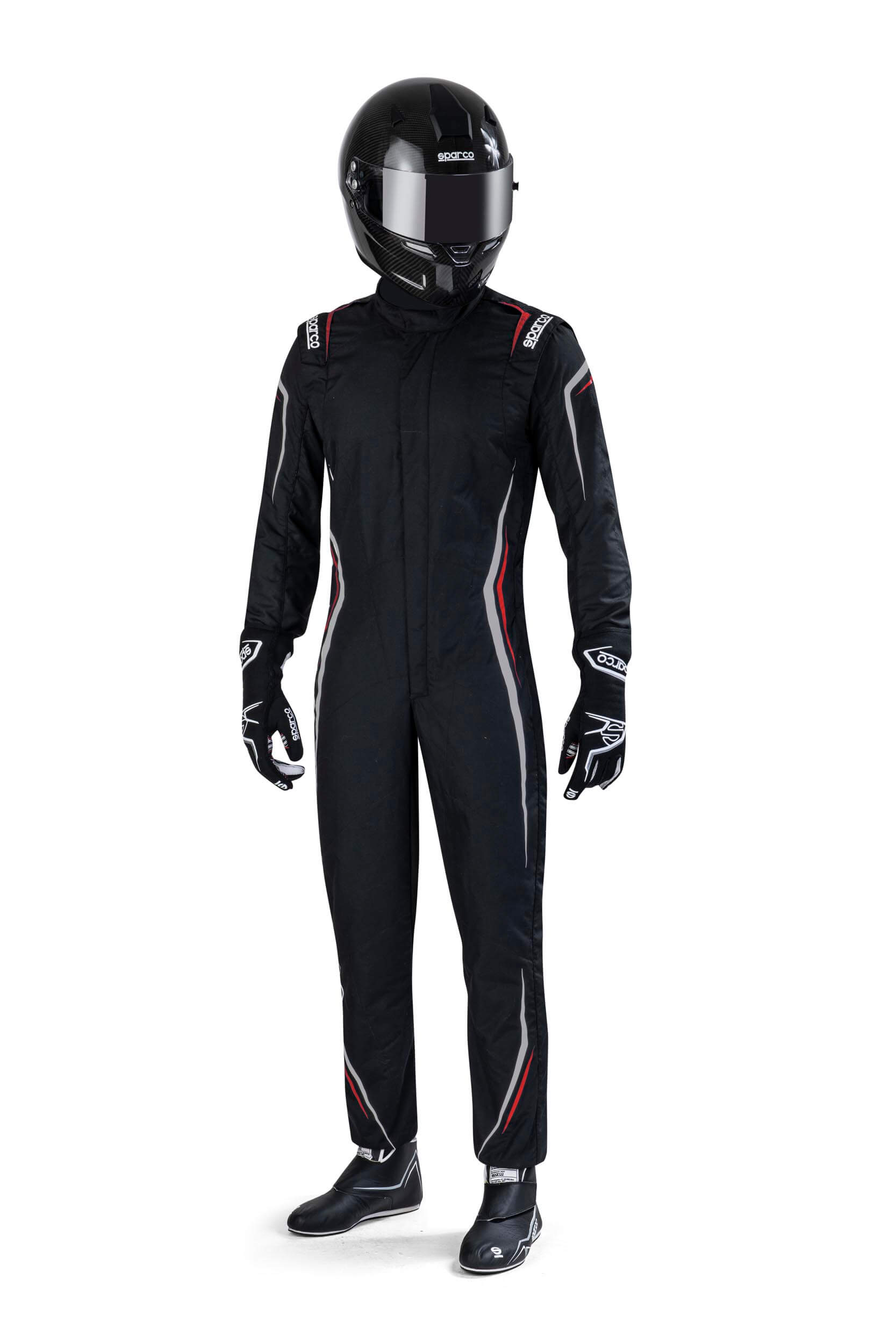 SPARCO 00114654NR Racing suit PRIME (R568), FIA 8856-2018, black, size 54 Photo-1