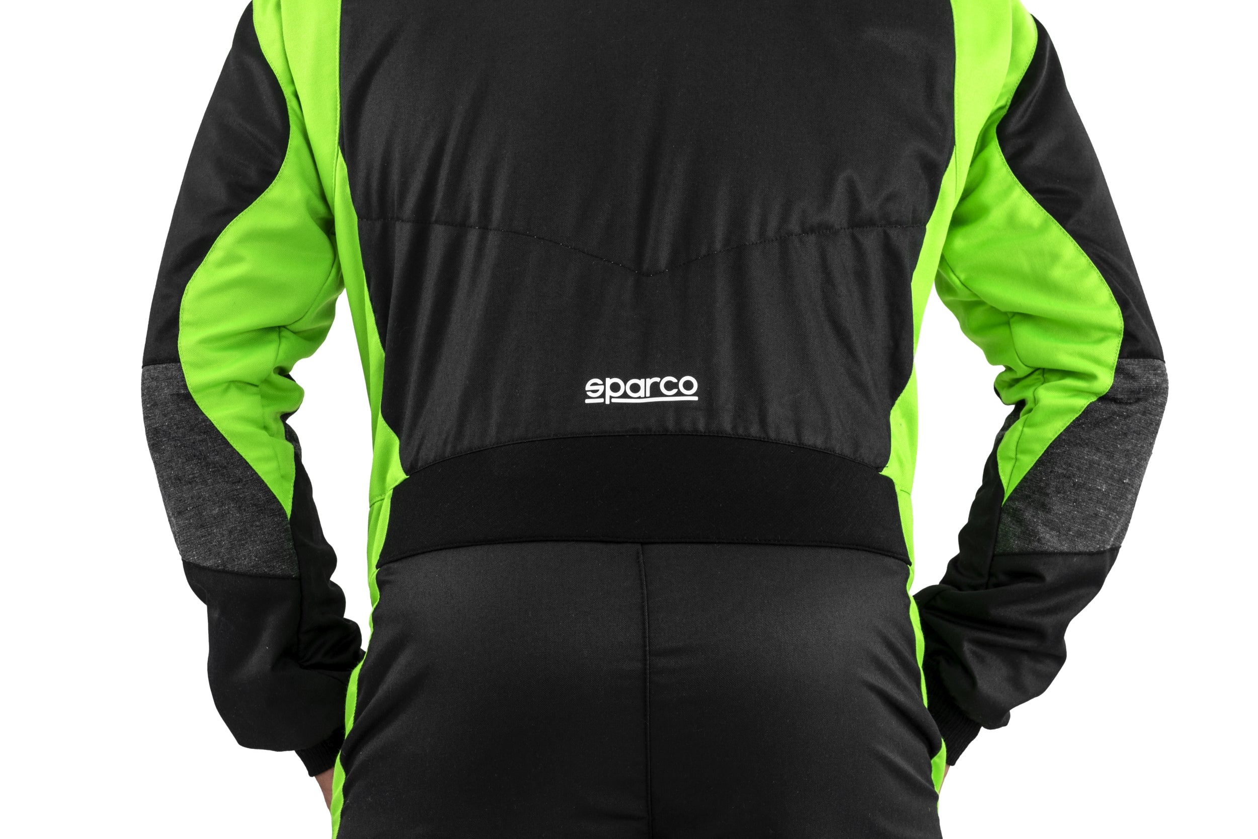 SPARCO 00115556NRVF FUTURA Racing suit, FIA 8856-2018, black/green, size 56 Photo-5