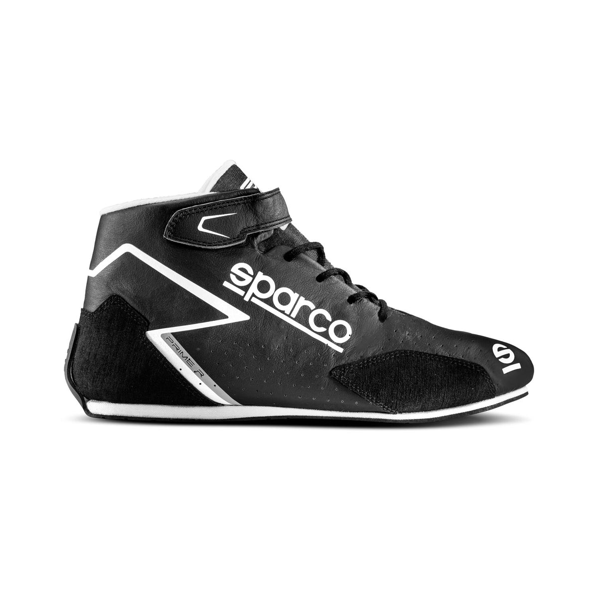 SPARCO 00128245NRBI PRIME R Racing shoes, FIA 8856-2018, black/white, size 45 Photo-0