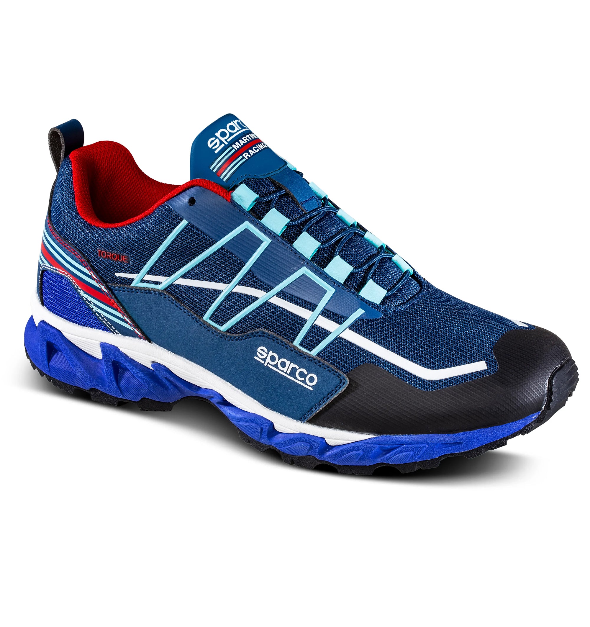 SPARCO 001289MR42BM TORQUE MARTINI RACING Mechanics shoes, blue, size 42 Photo-0