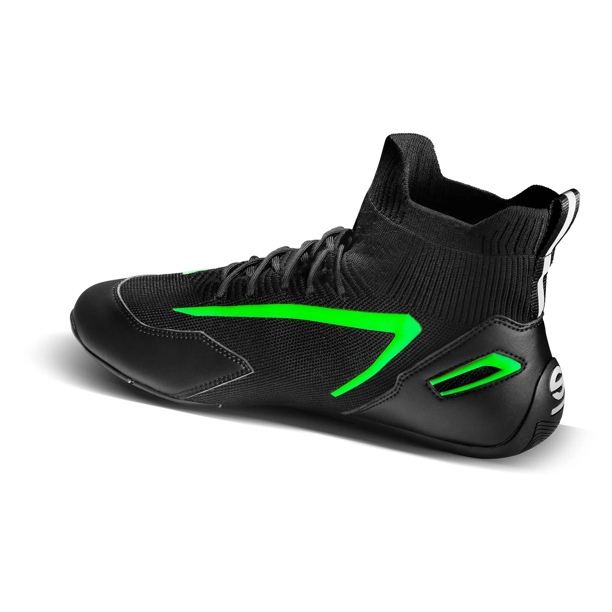 SPARCO 00129340NRVF Gaming sim racing shoes HYPERDRIVE, black/green, size 40 Photo-2