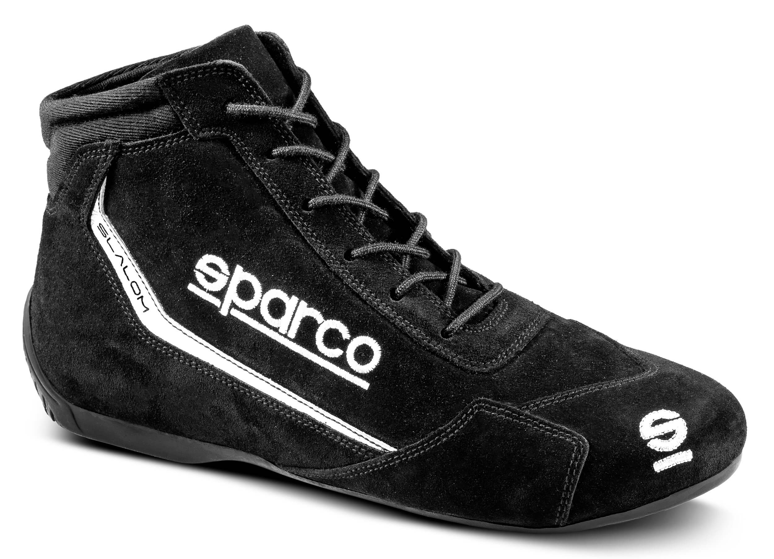 SPARCO 00129537NR Racing shoes SLALOM 2022, FIA 8856-2018, black, size 37 Photo-0