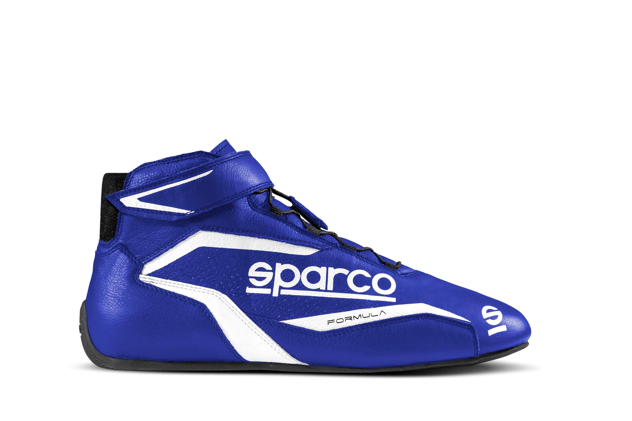 SPARCO 00129645BXBI FORMULA Racing shoes, FIA 8856-2018, blue/white, size 45 Photo-0