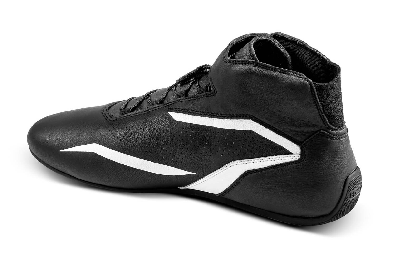 SPARCO 00129645NRBI FORMULA Racing shoes, FIA 8856-2018, black/white, size 45 Photo-1
