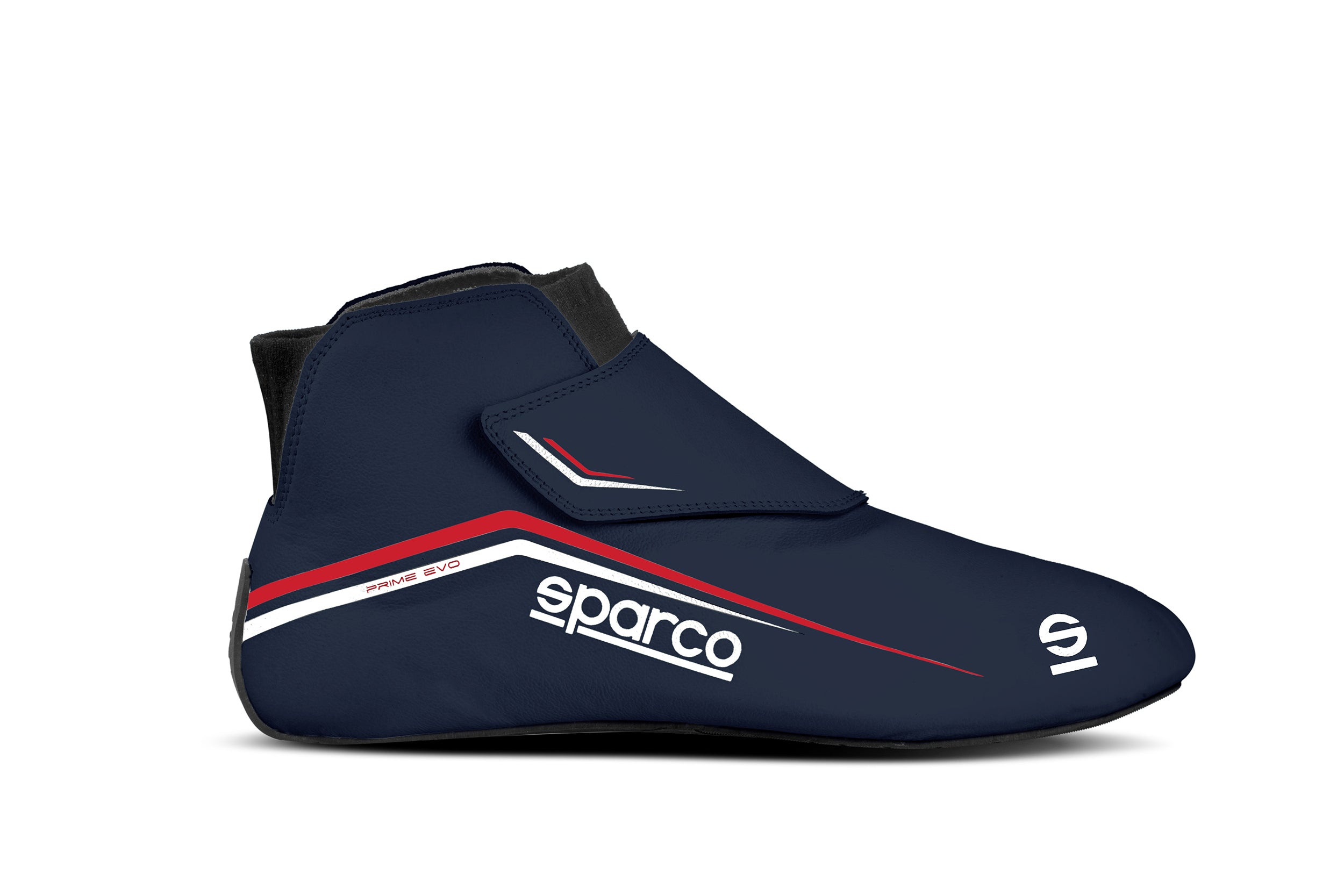 SPARCO 00129748BMRS PRIME EVO Racing shoes, FIA 8856-2018, navy blue/red, size 48 Photo-0