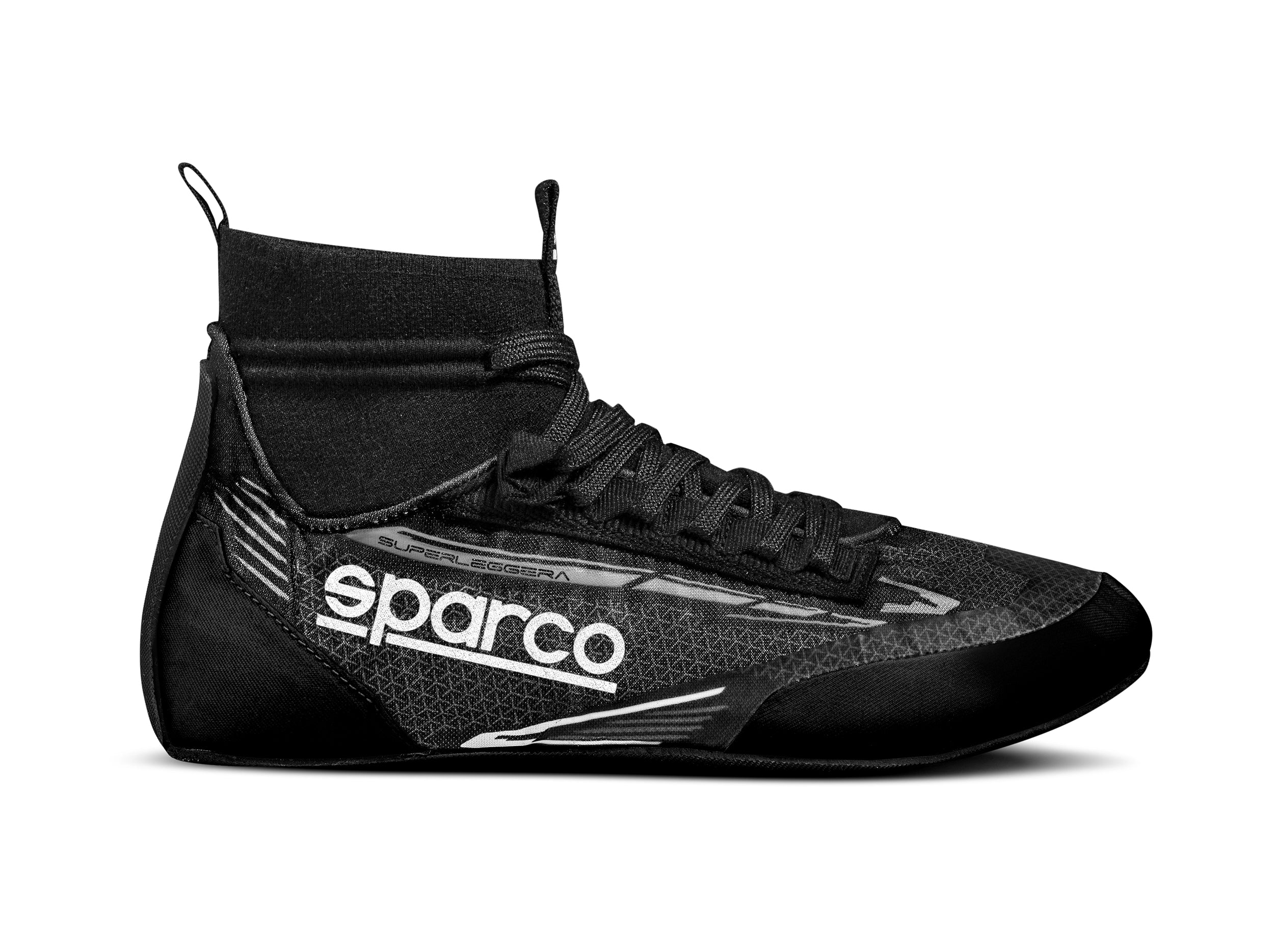 SPARCO 0012A337NRBI SUPERLEGGERA (Fabric) Racing shoes, FIA 8856/2018, black/white, size 37 Photo-0