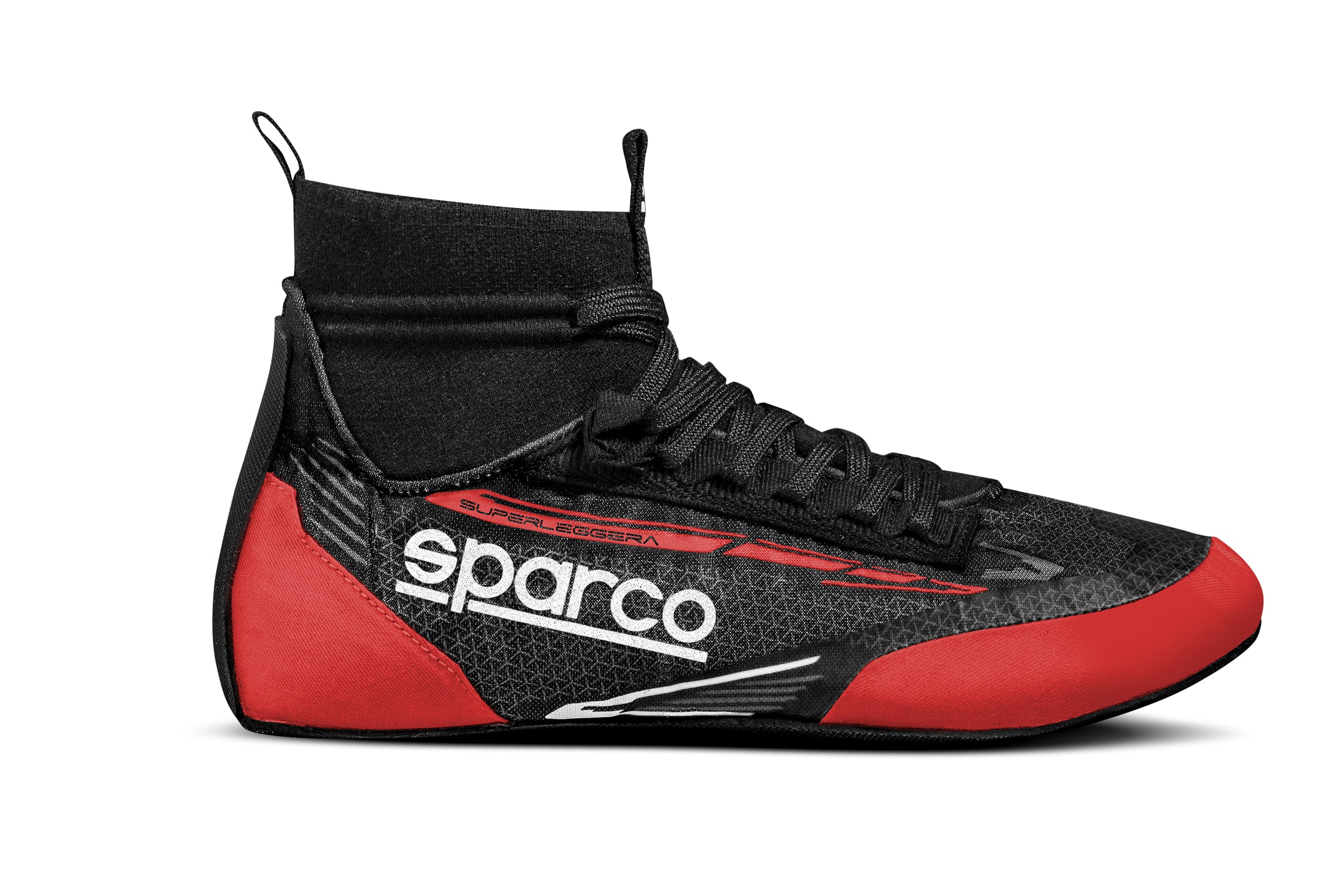 SPARCO 0012A337NRRS SUPERLEGGERA (Fabric) Racing shoes, FIA 8856/2018, black/red, size 37 Photo-0