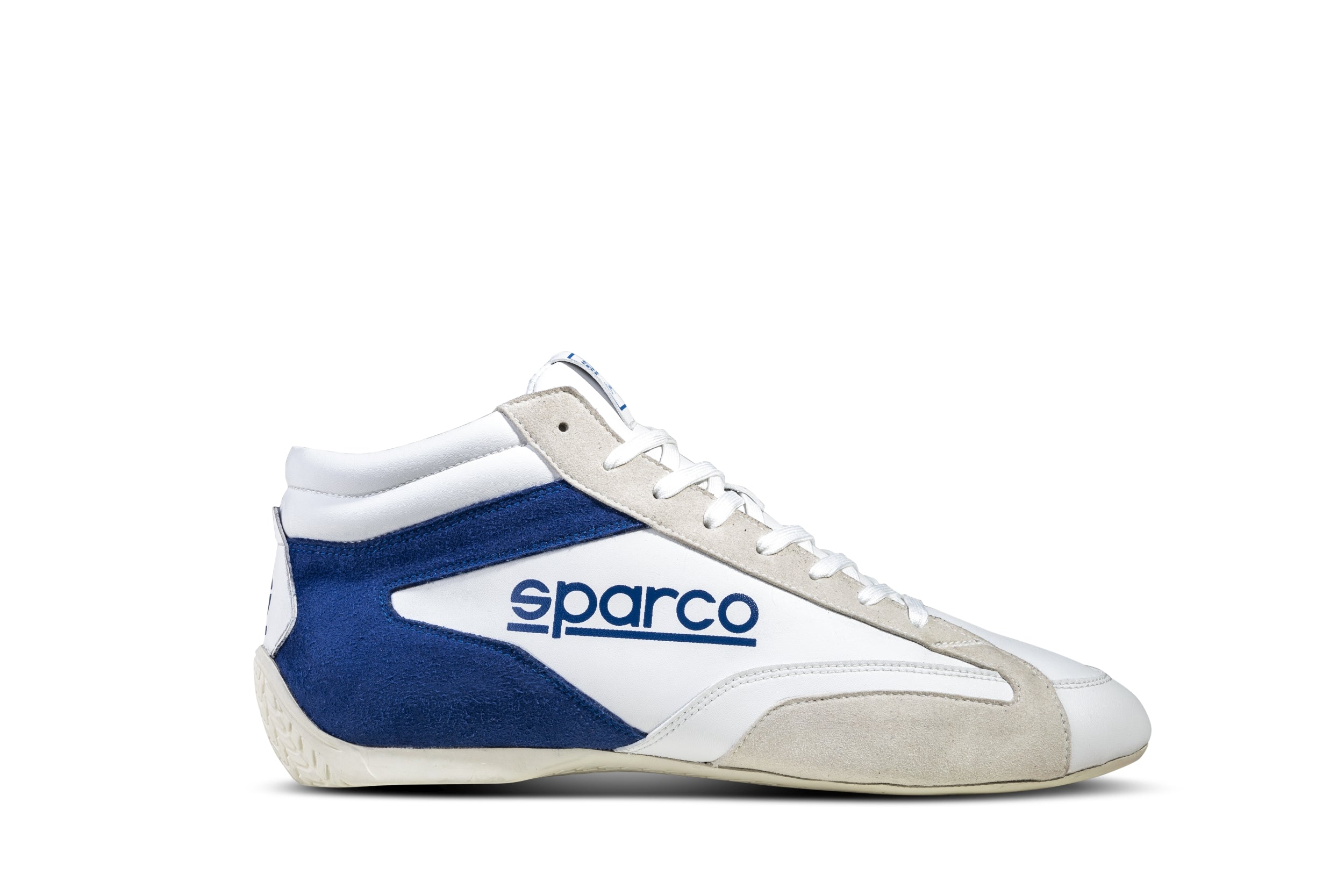 SPARCO 0012A838BIBM S-DRIVE MID Shoes, white/navy blue, size 38 Photo-2