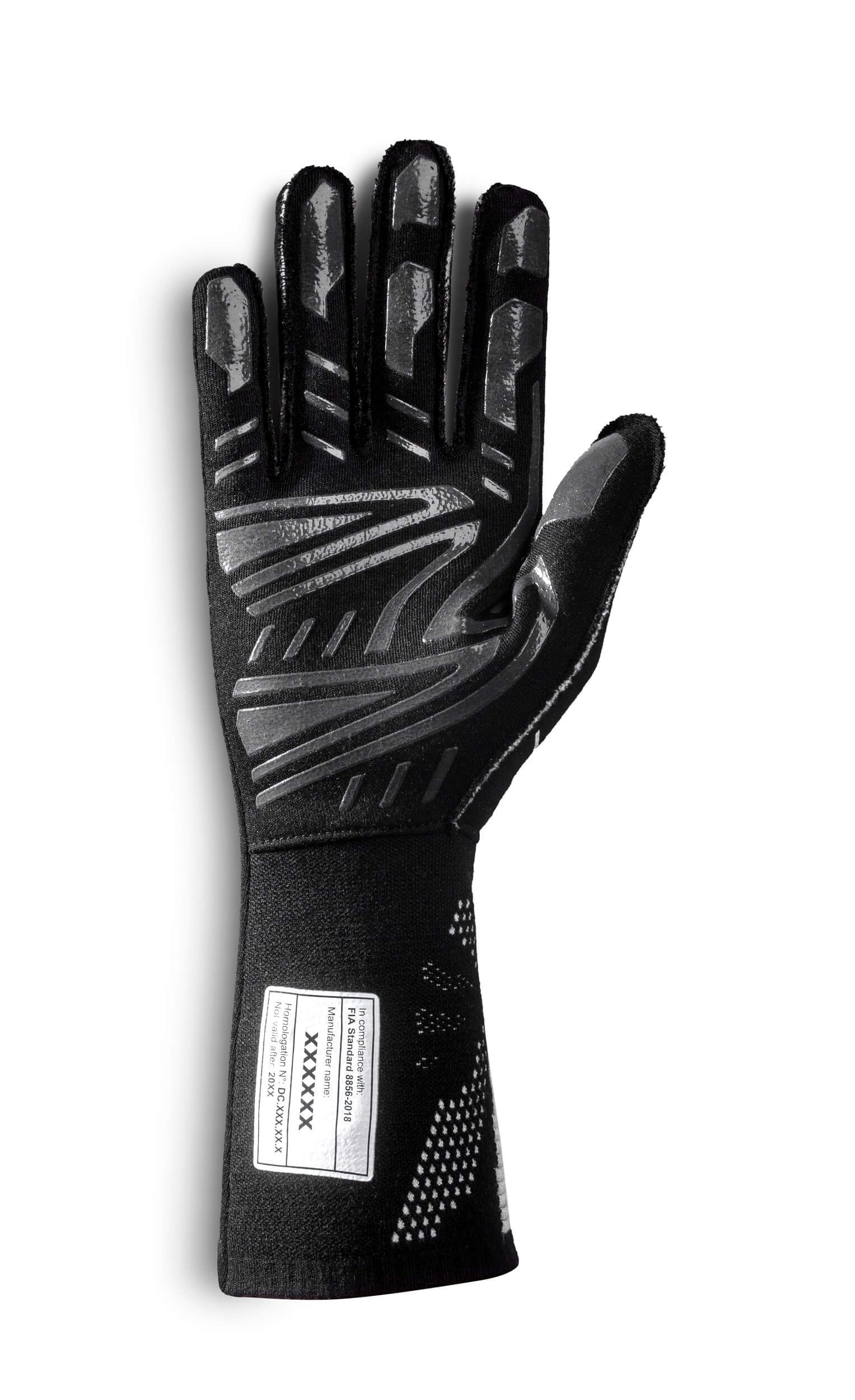 SPARCO 00131608NRBI LAP Racing gloves, FIA 8856-2018, black/white, size 8 Photo-1
