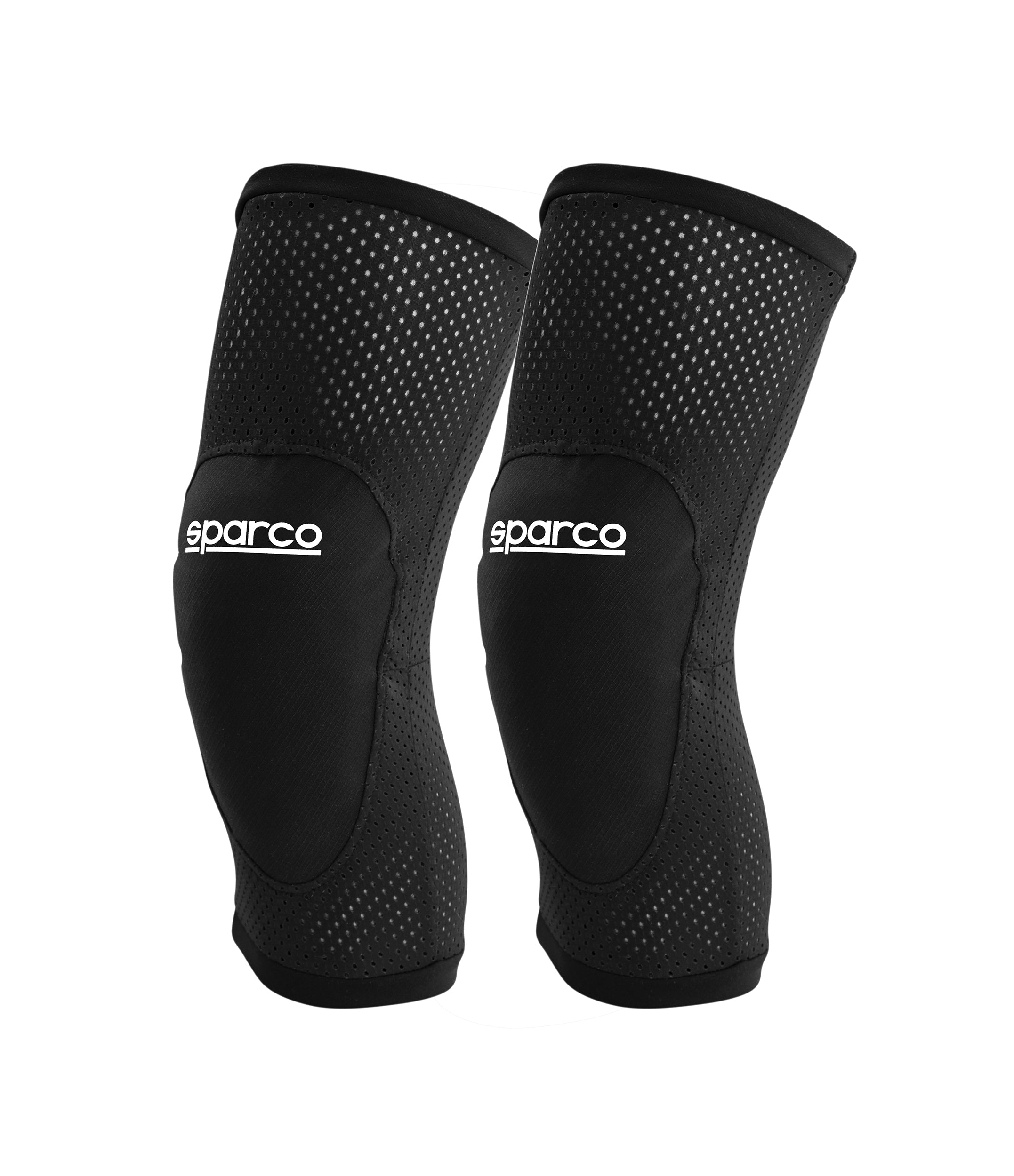 SPARCO 001541KNR1S Knee pads for karting, black, size S Photo-0