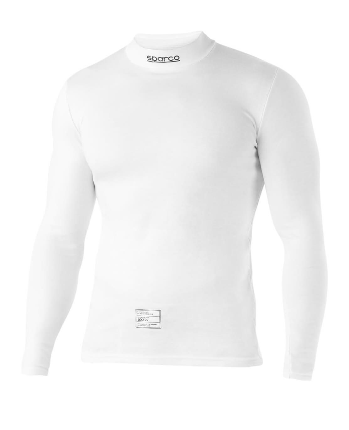 SPARCO 001782MBI3L Racing Top RW-4, FIA 8856-2018, white, size L Photo-0