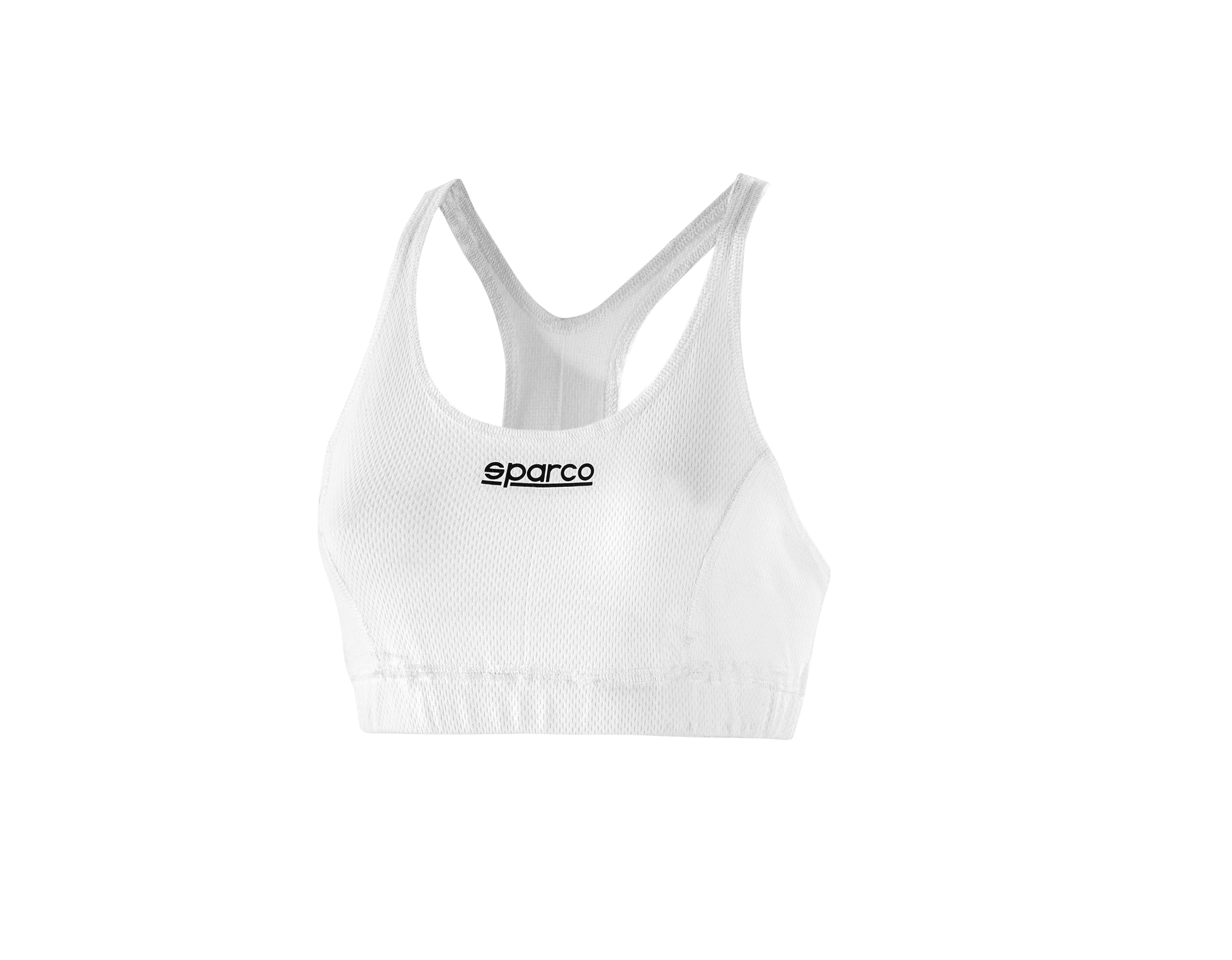 SPARCO 001788BI2M Race SPORT-BRA (FIA compliant), white, size M Photo-0