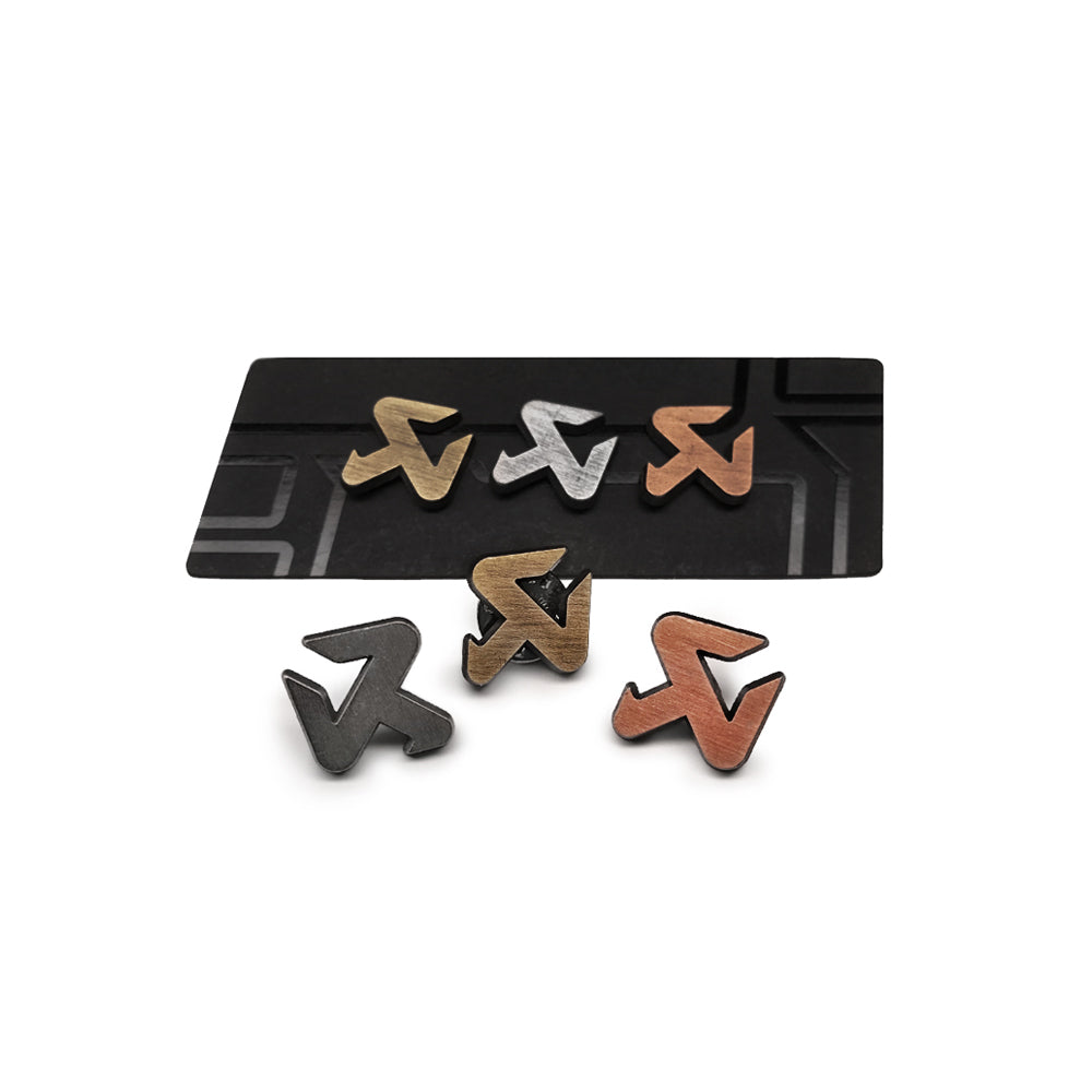 AKRAPOVIC 800984 Cut copper/silver/brass pin set Photo-0
