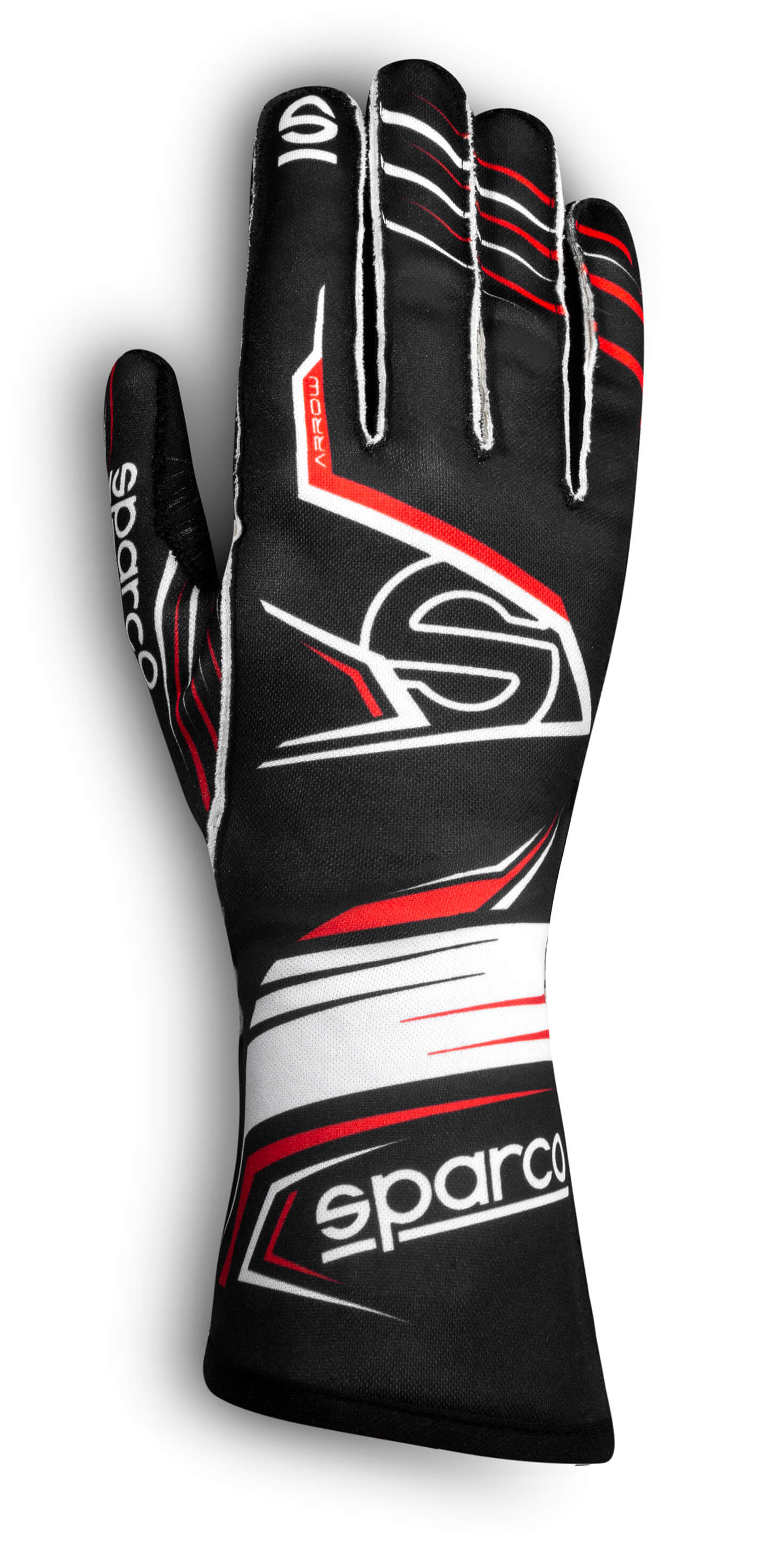 SPARCO 00255812NRRS ARROW-K INFINITY Karting gloves, CIK, black/red/white, size 12 Photo-0
