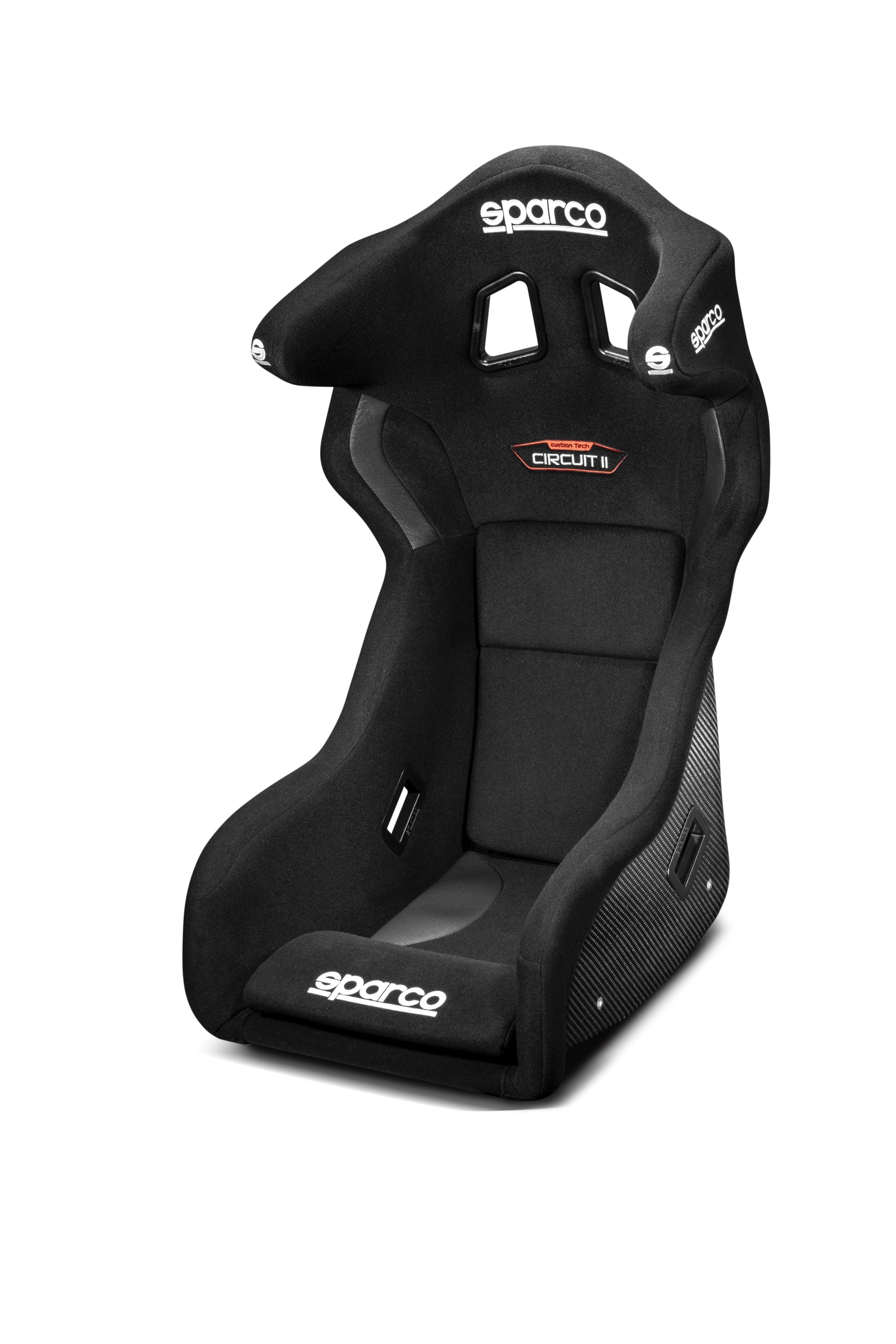 SPARCO 008019ZNR CIRCUIT II CARBON (size L) Racing seat, FIA 8855-1999, black Photo-0