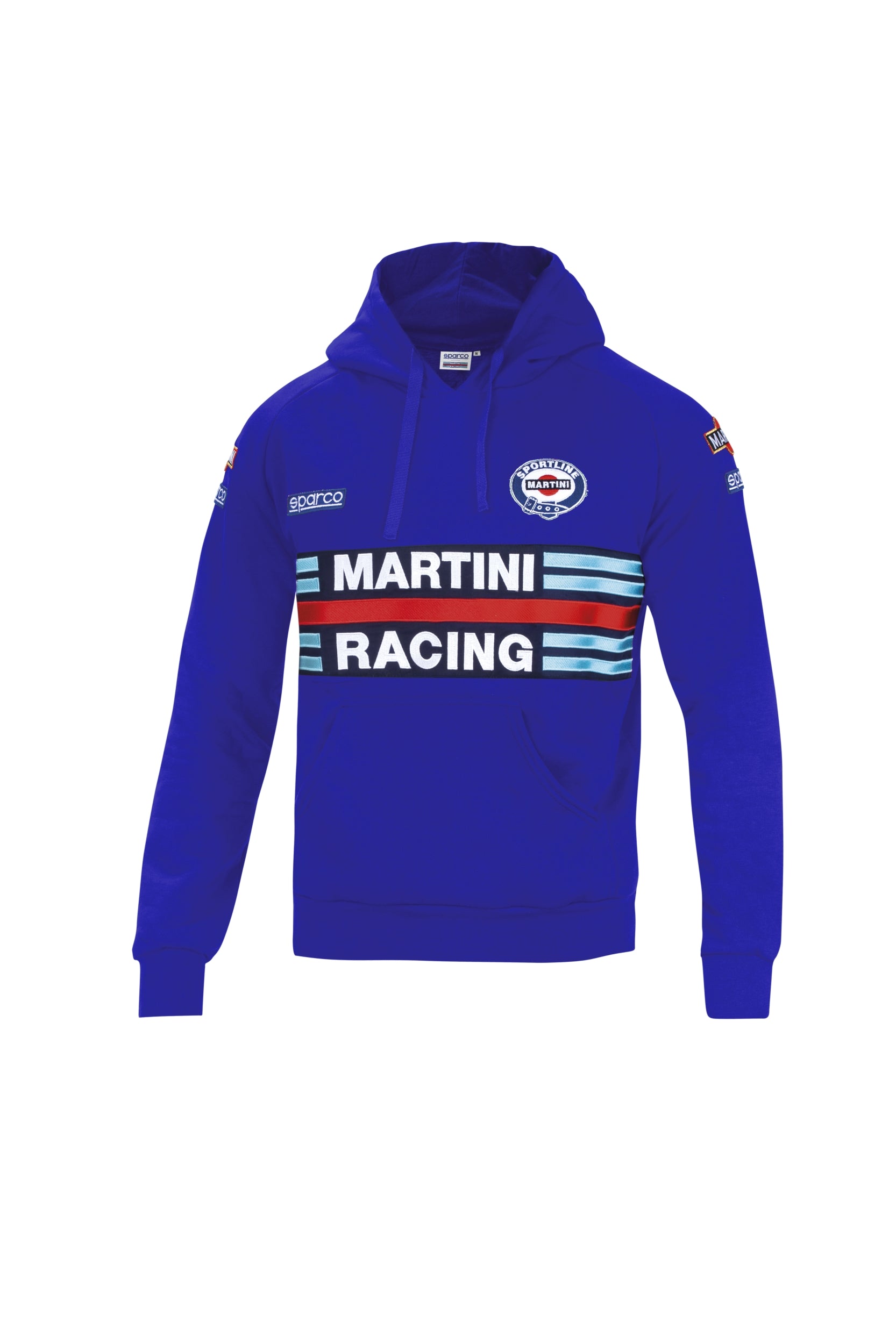 SPARCO 01279MRAZ6XXX HOODIE MARTINI RACING, blue, size XXXL Photo-0
