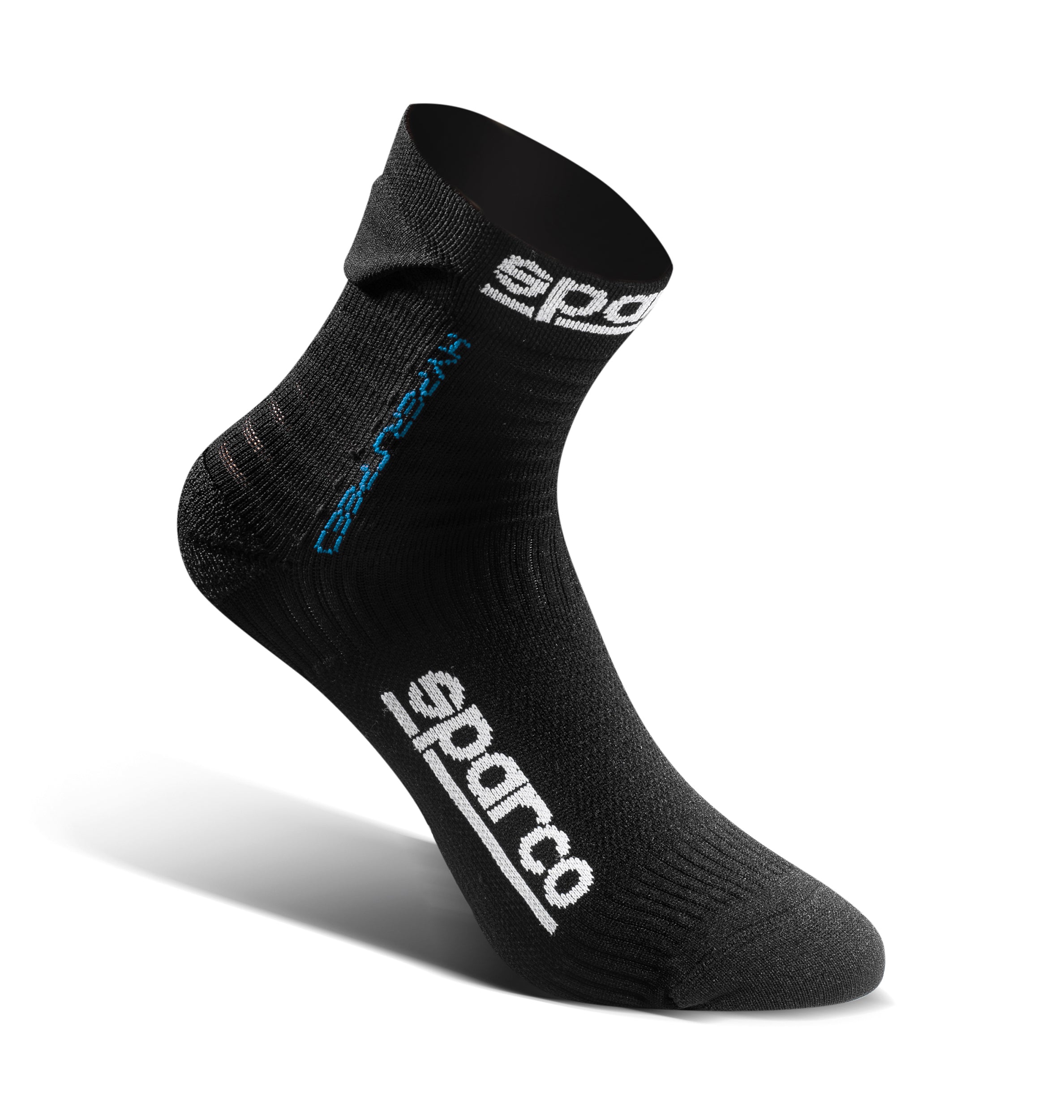 SPARCO 01290NRAZ4445 Driving socks HYPERSPEED, black/blue, size 44/45 Photo-0