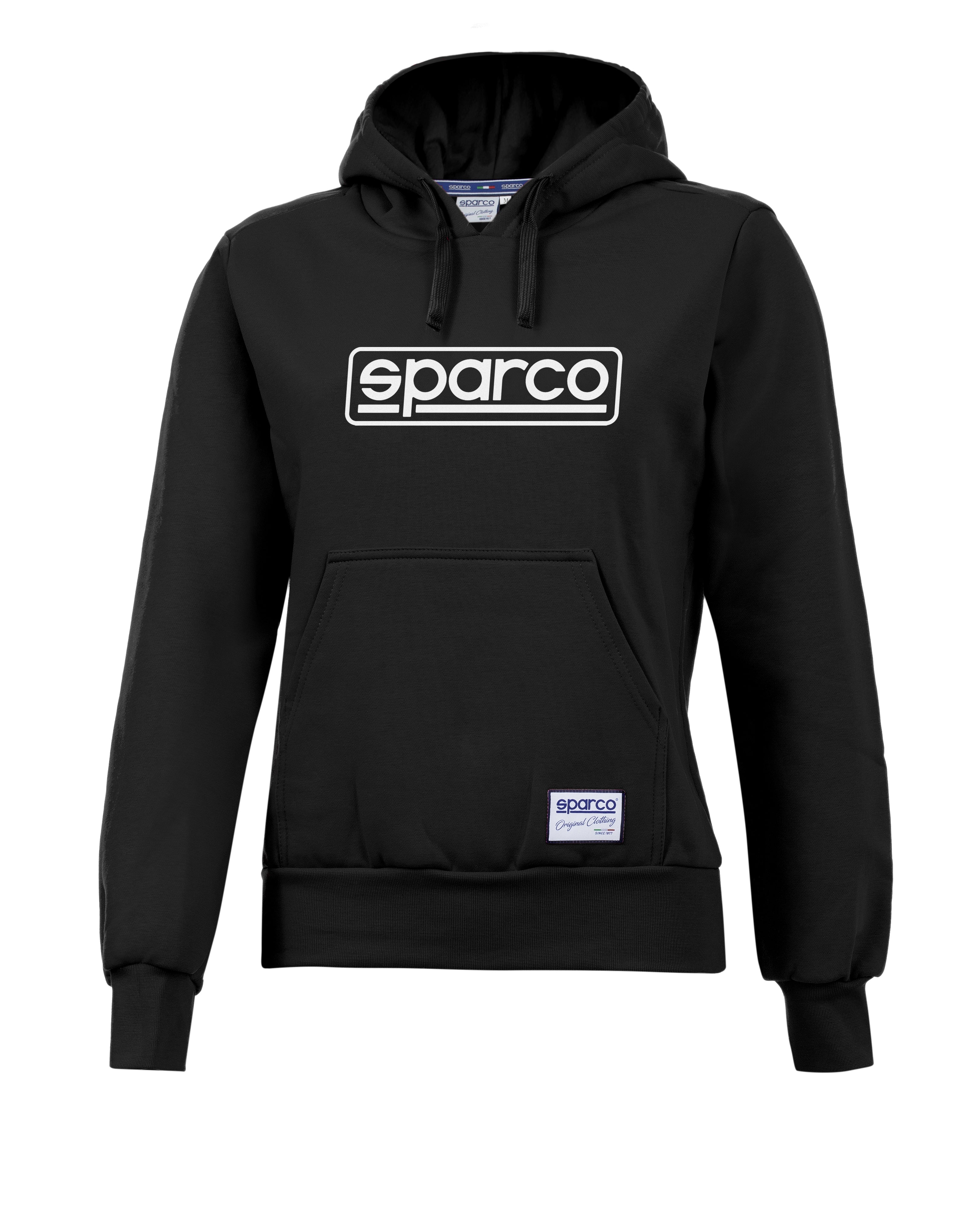 SPARCO 01316NR1S HOODIE LADY "FRAME", black, size S Photo-0