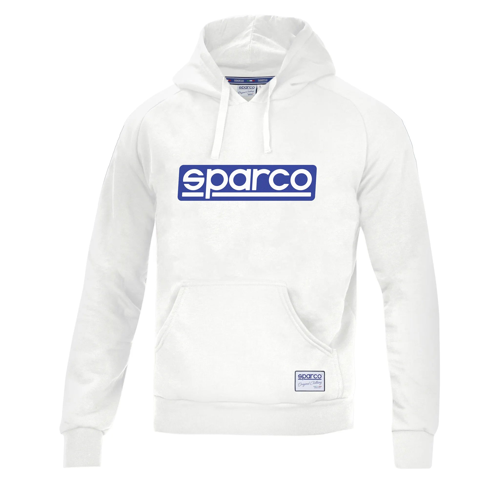 SPARCO 01318BI3L HOODIE "ORIGINAL", white, size L Photo-0