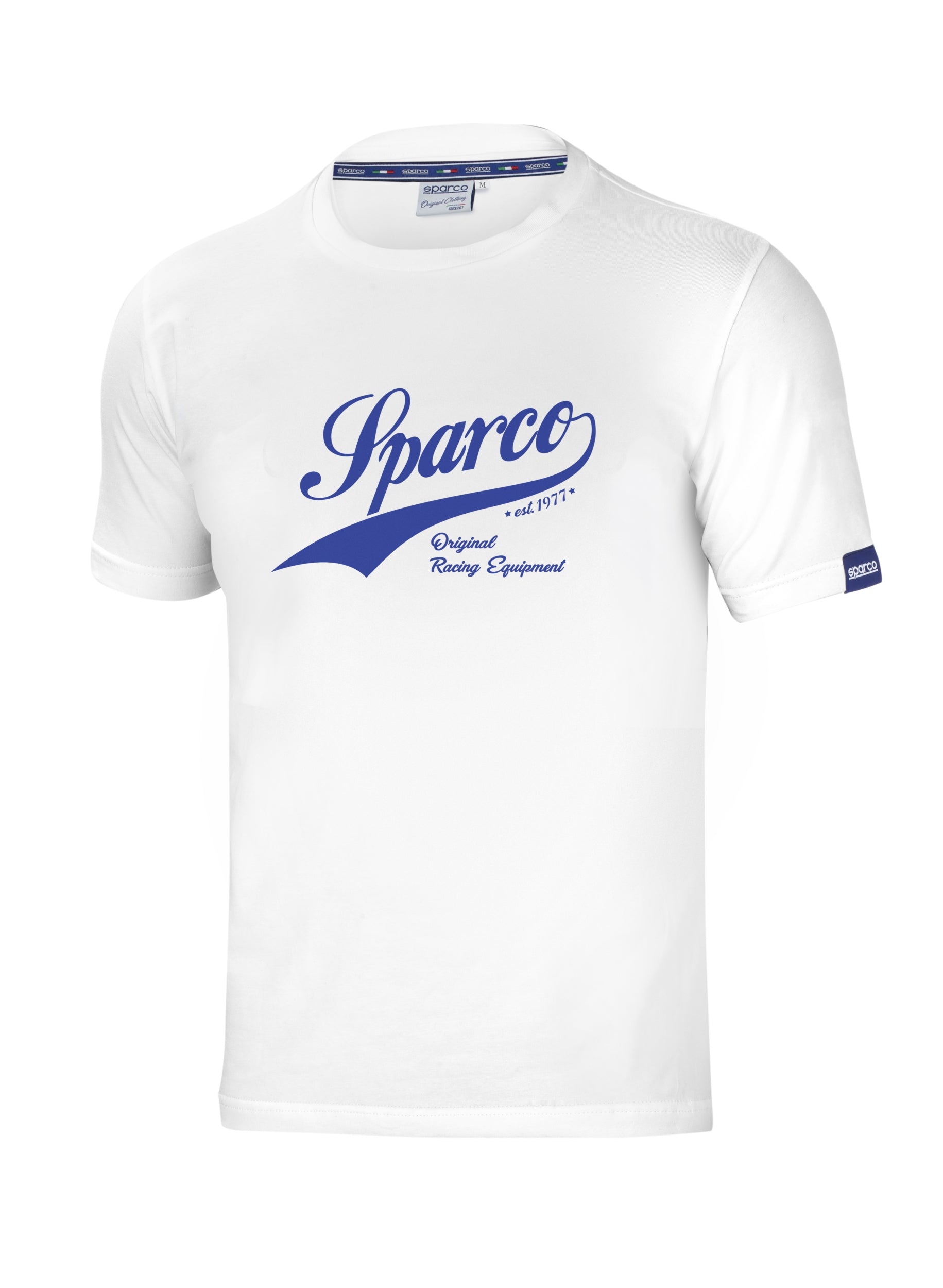 SPARCO 01326BI2M T-SHIRT "VINTAGE", white, size M Photo-0