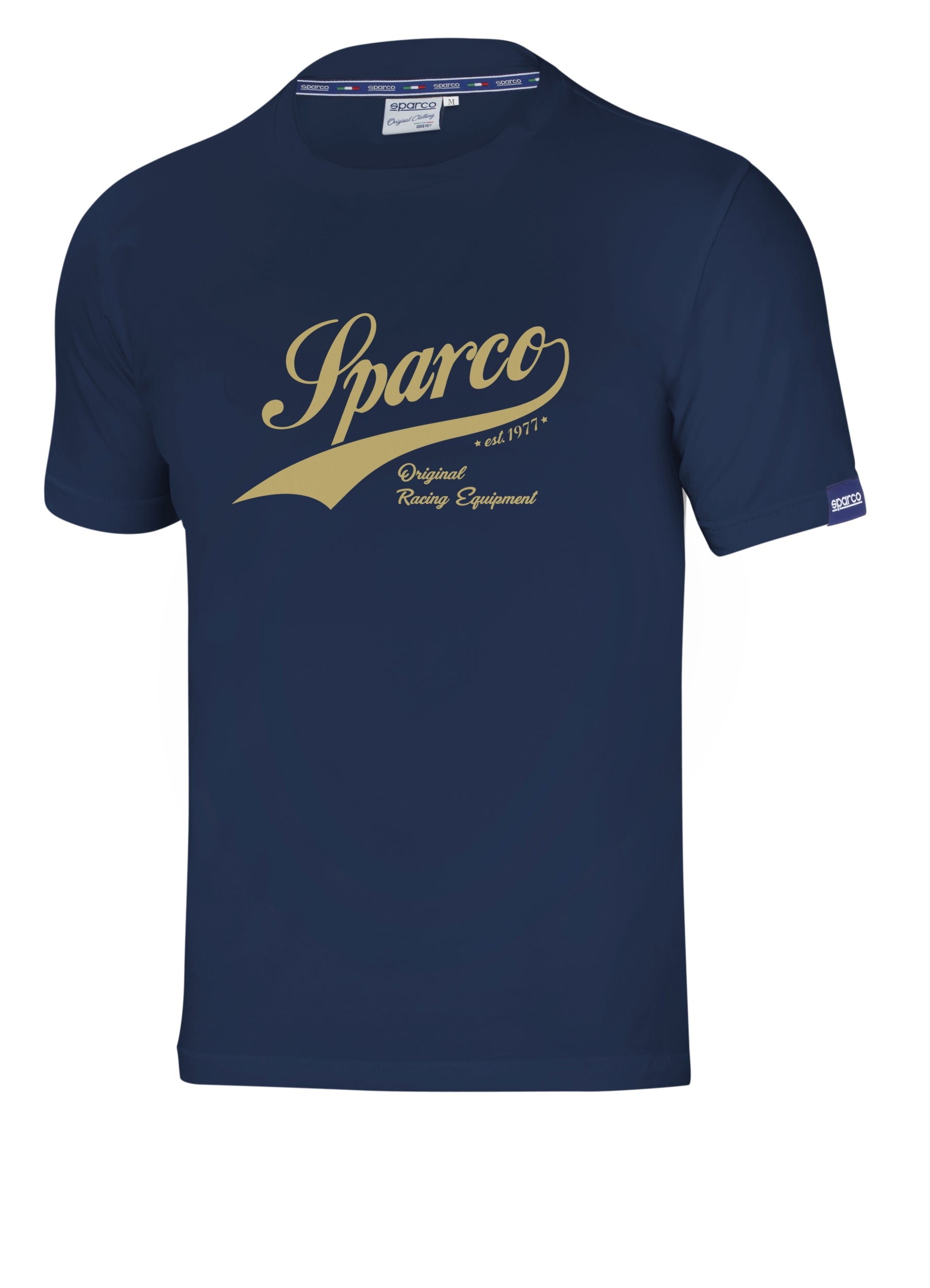 SPARCO 01326BM3L T-SHIRT "VINTAGE", navy blue, size L Photo-0