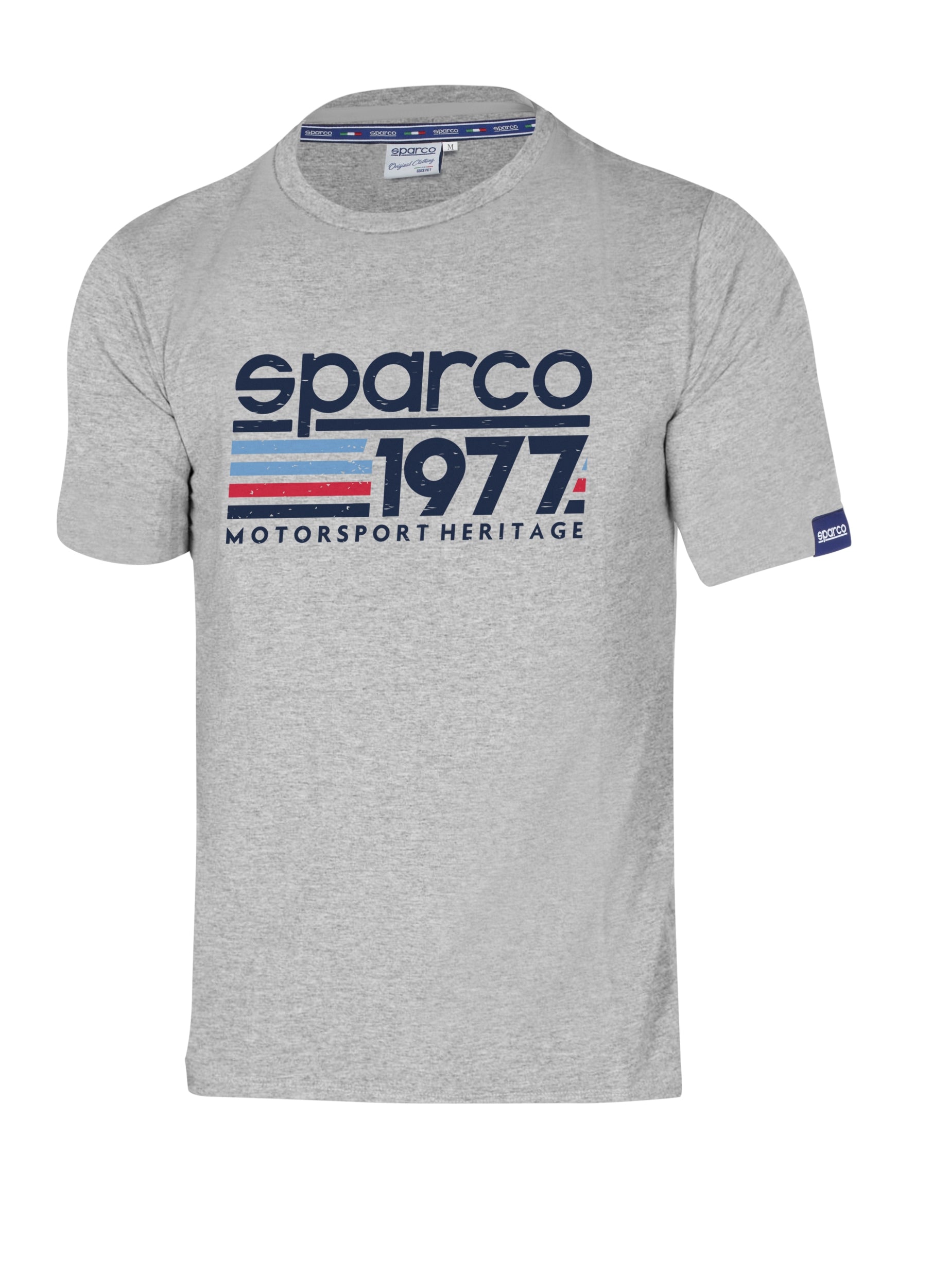 SPARCO 01329GR5XXL T-SHIRT "1977", grey, size XXL Photo-0