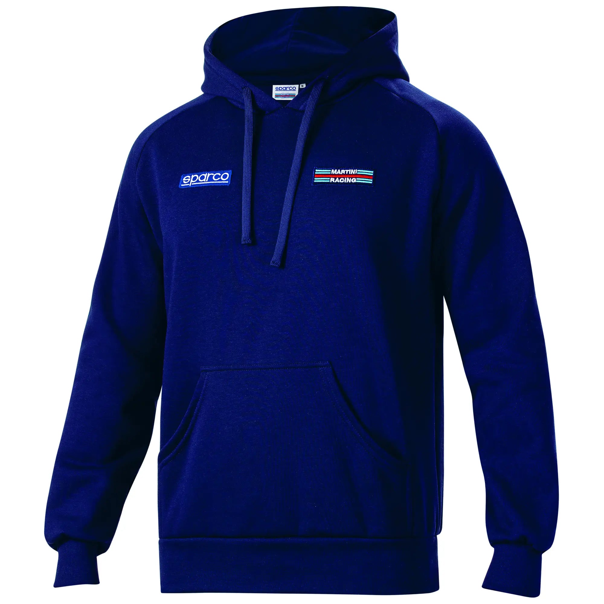 SPARCO 01340MRBM3L Hoodie BIG STRIPES MARTINI RACING, navy blue, size L Photo-0