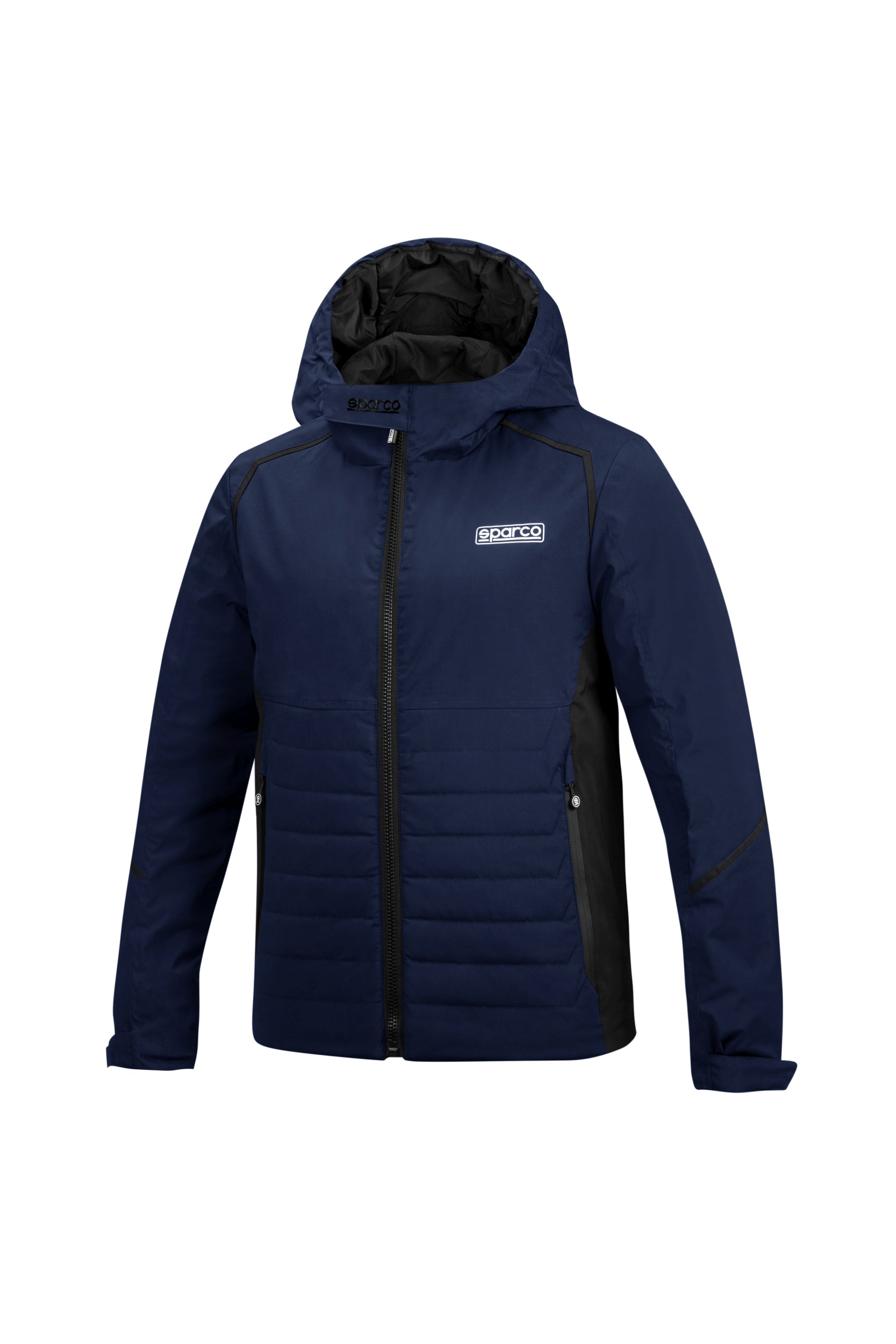SPARCO 01361NRAZ1S WINTER JACKET, black/blue, size S Photo-0