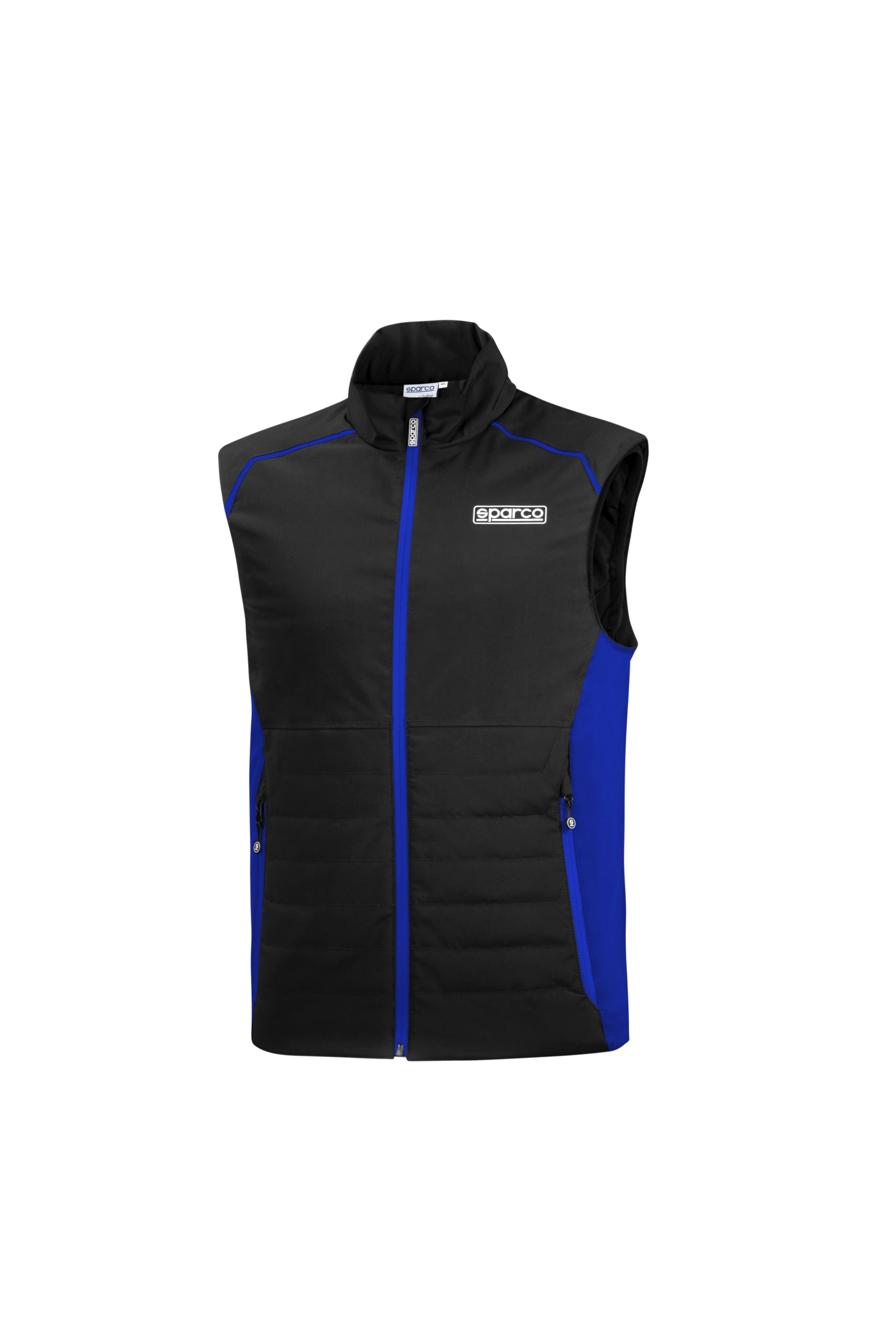 SPARCO 01362NRAZ2M VEST Waistcoat, black/blue, size M Photo-0