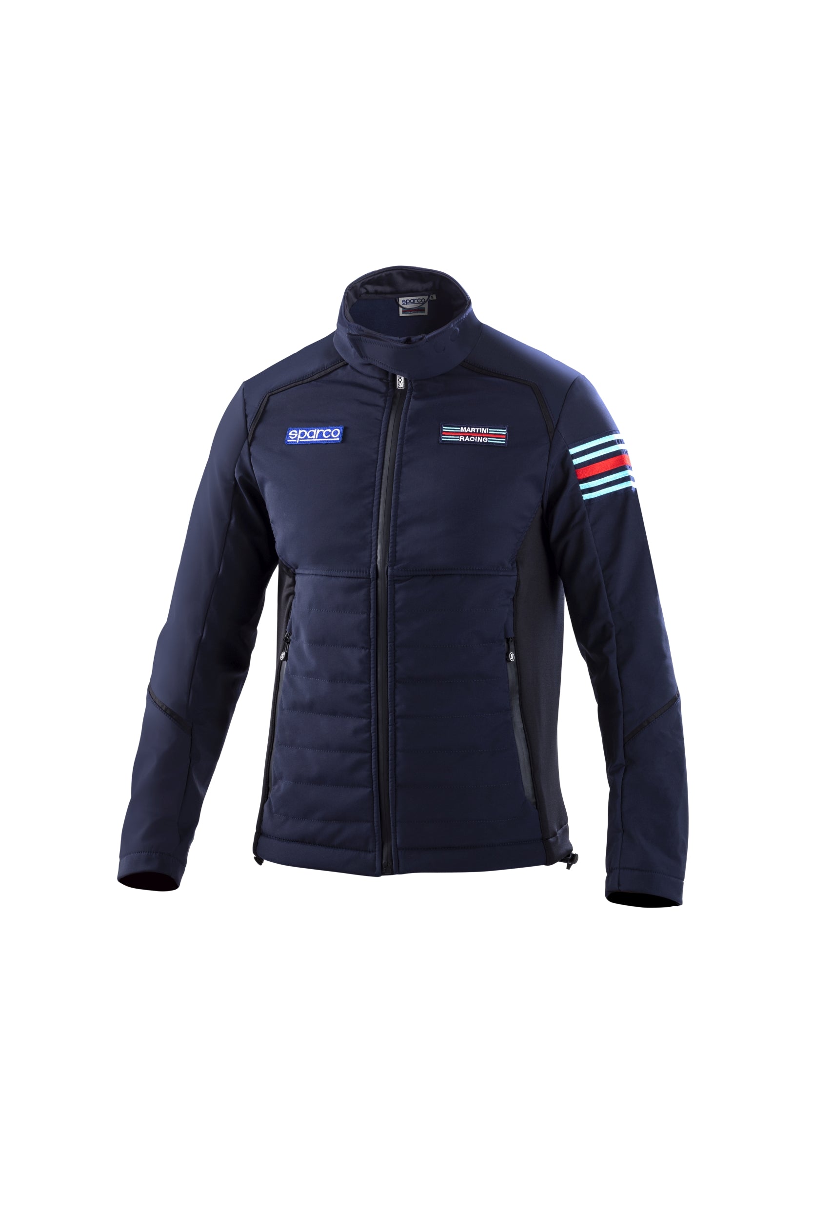 SPARCO 01363MRBM1S SOFT SHELL MARTINI RACING Jacket, navy blue, size S Photo-0