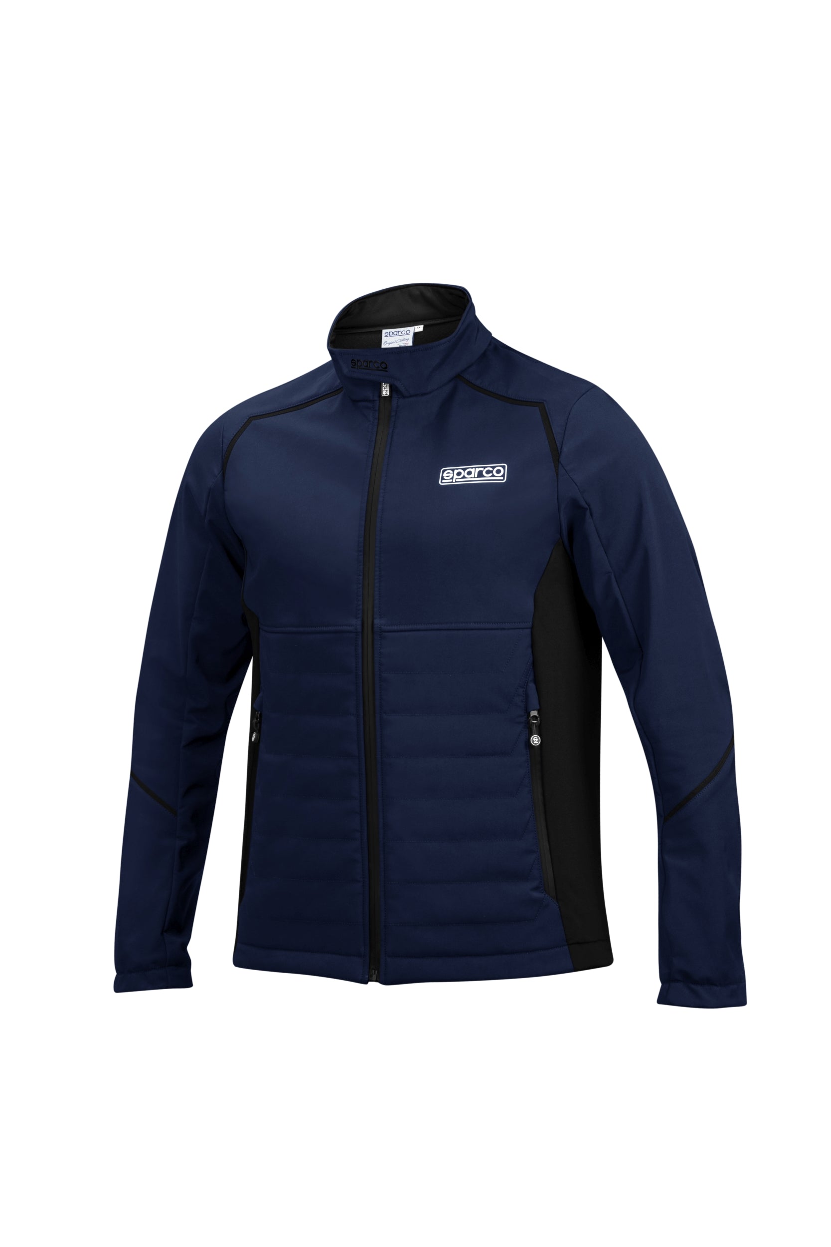 SPARCO 01363BMNR5XXL SOFT SHELL Jacket, navy blue/black, size XXL Photo-0