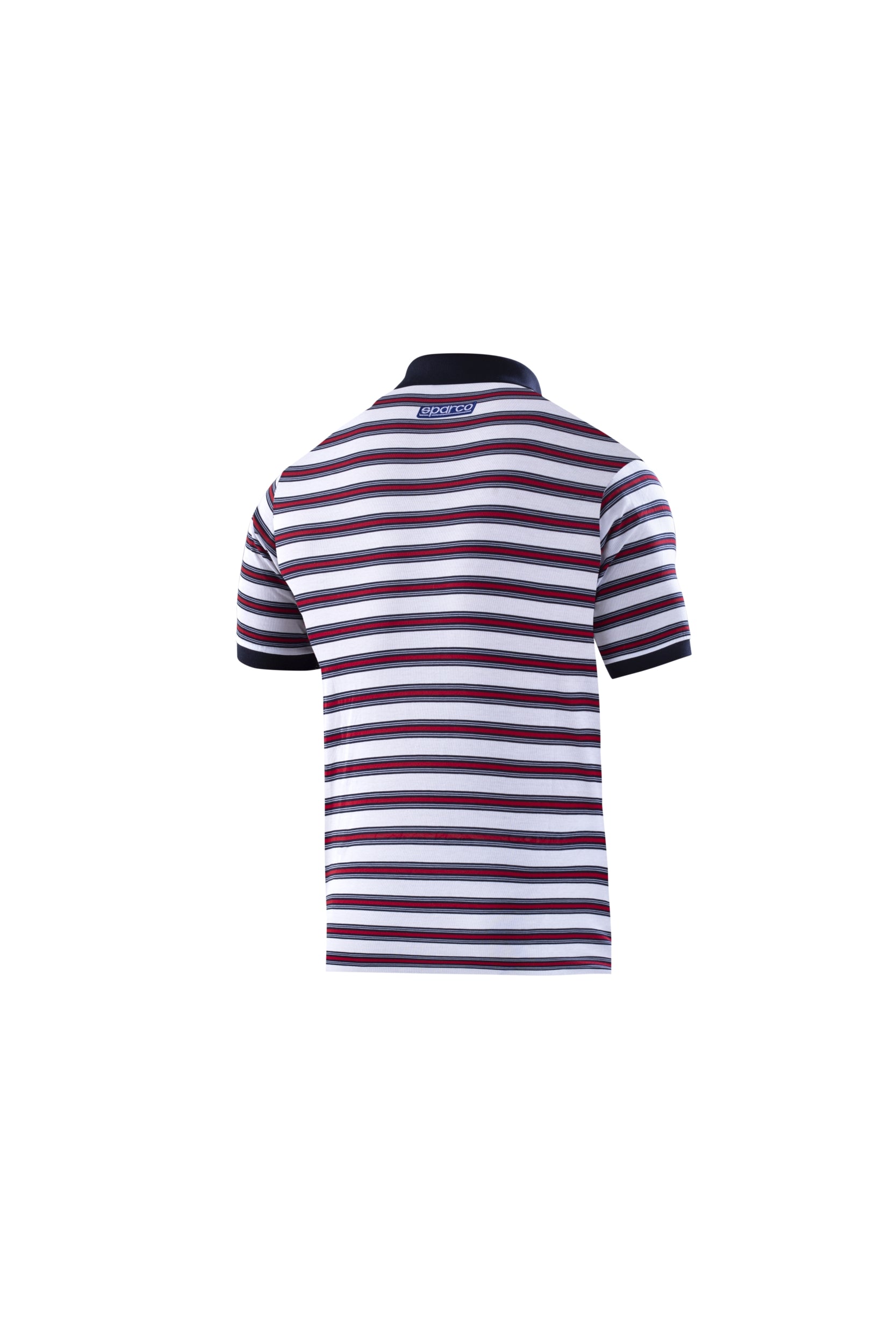 SPARCO 01396MRBI5XXL Polo MARTINI RACING Sportline Stripes, white, size XXL Photo-1