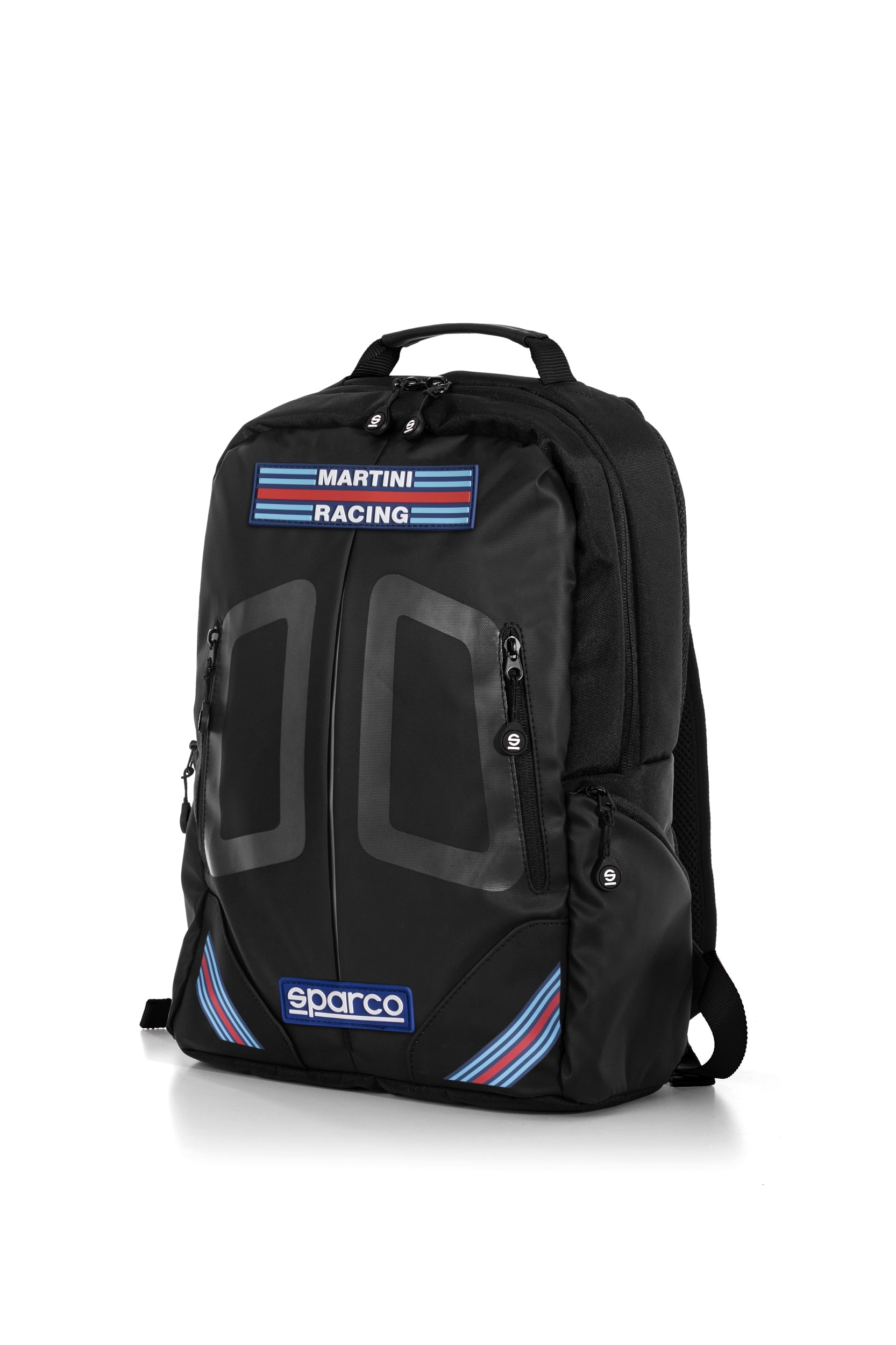 SPARCO 0164401MRNR Stage MARTINI RACING MY23 Backpack, black Photo-0