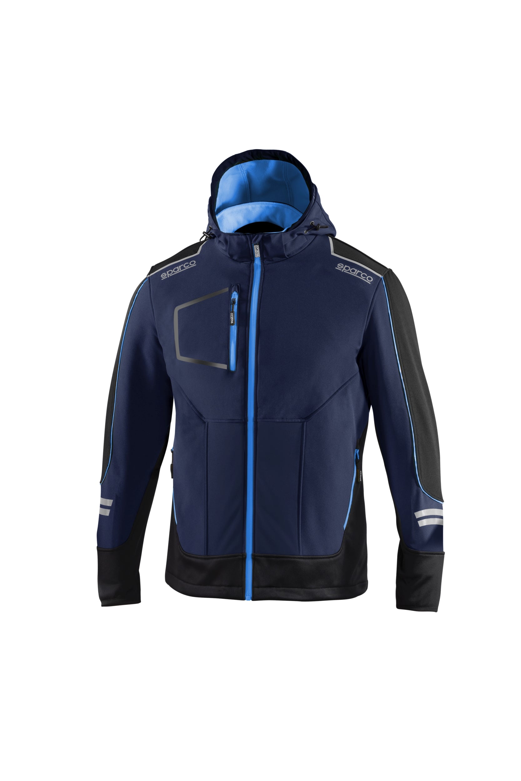 SPARCO 02412BMAZ4XL TECH Soft-shell, navy blue/blue, size XL Photo-0