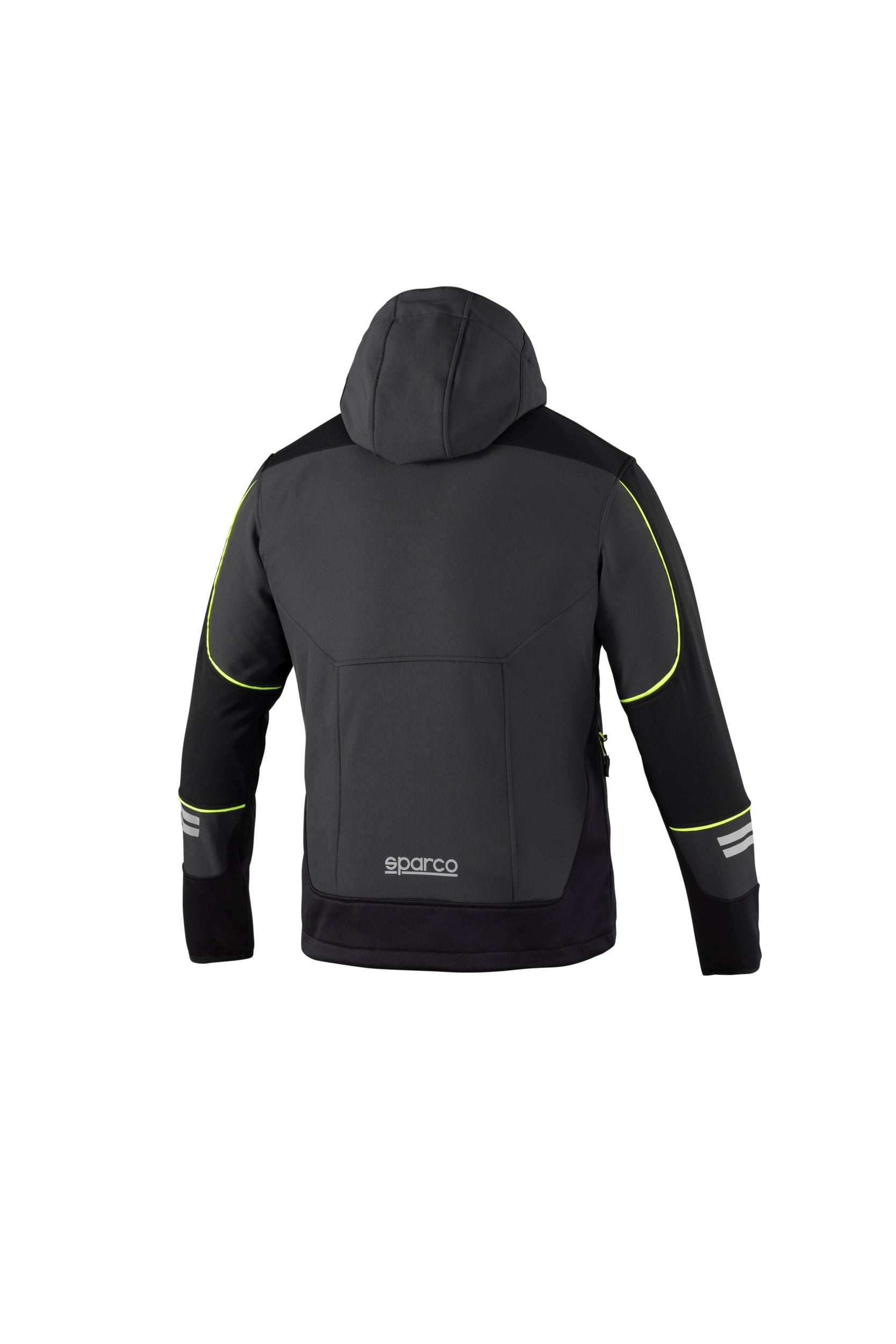 SPARCO 02412GSGF0XS TECH Soft-shell, grey/yellow fluo, size XS Photo-1