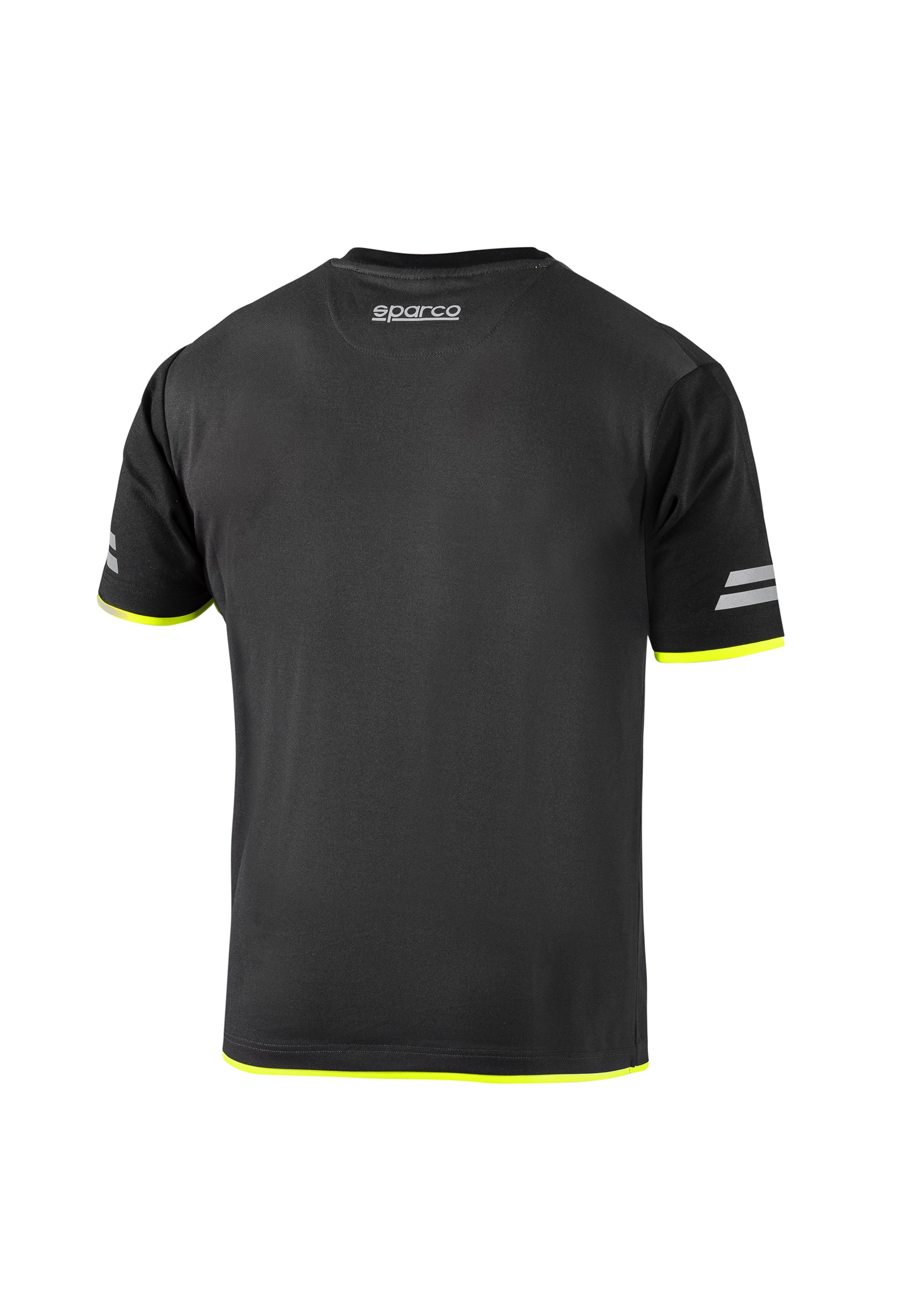 SPARCO 02416GSGF5XXL TECH T-shirt, grey/yellow fluo, size XXL Photo-1