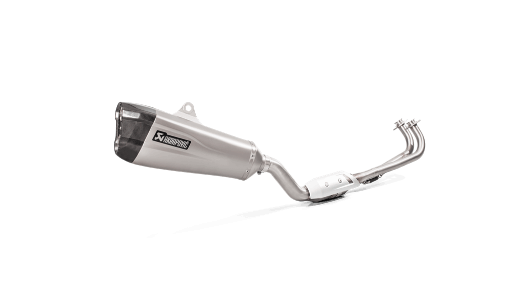 AKRAPOVIC S-Y5R3-HZEMT/1 Racing Line (Titanium) Yamaha TMAX 2018 Photo-0