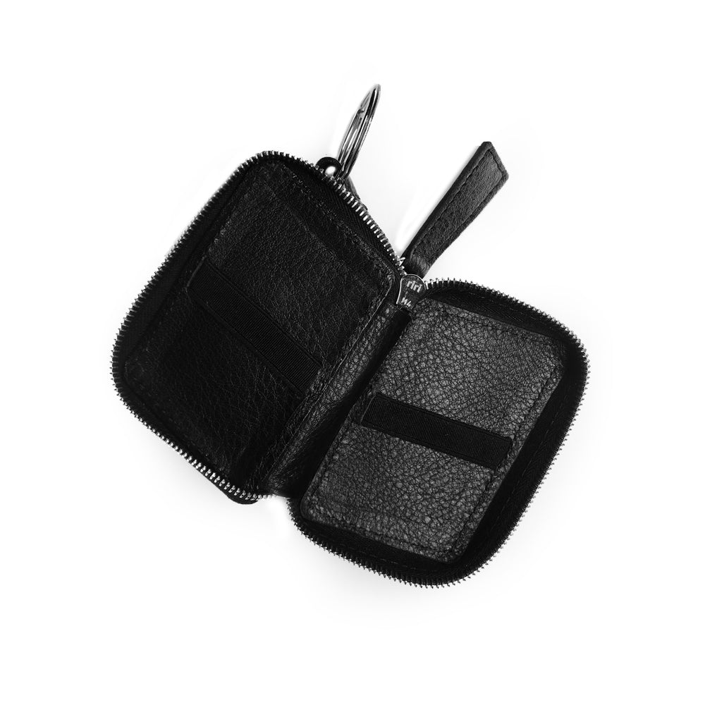 AKRAPOVIC 801740 Leather Car Key Case - black Photo-0
