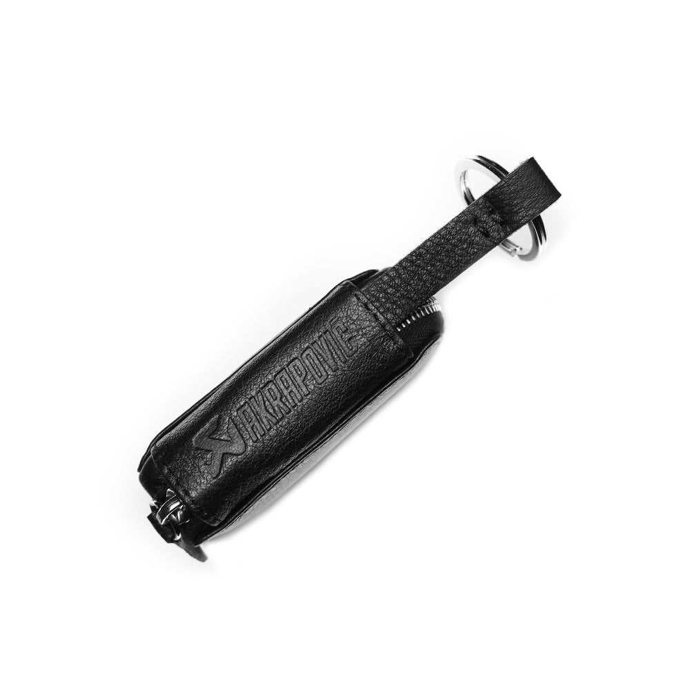 AKRAPOVIC 801740 Leather Car Key Case - black Photo-1