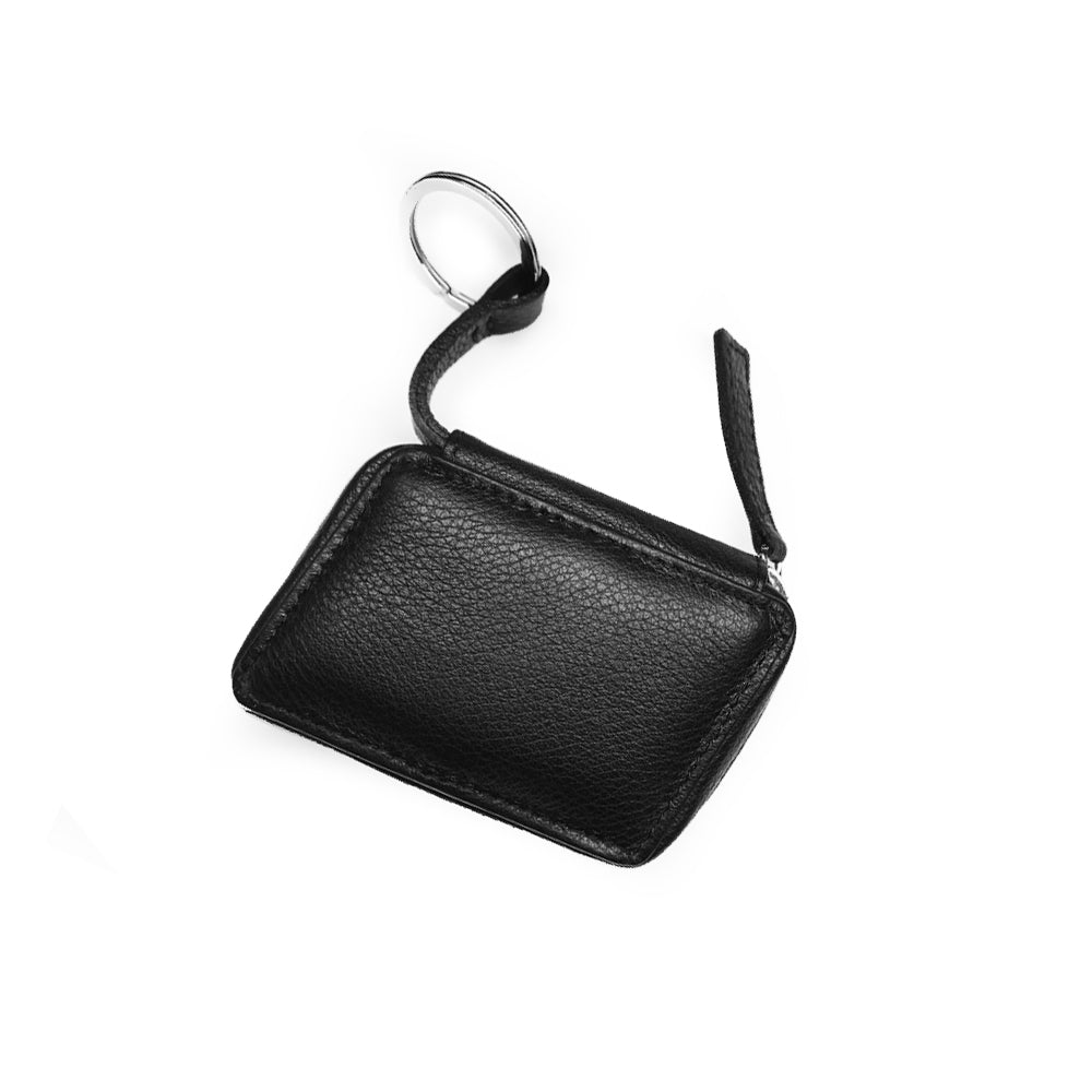 AKRAPOVIC 801740 Leather Car Key Case - black Photo-2