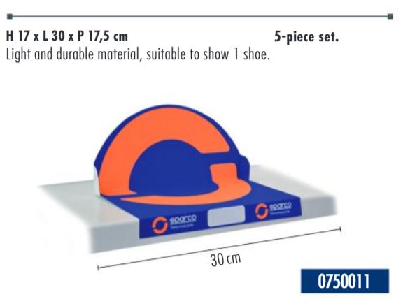 SPARCO 0750011 Shelf Highlighter, for 1 shoe TEAMWORK Photo-0