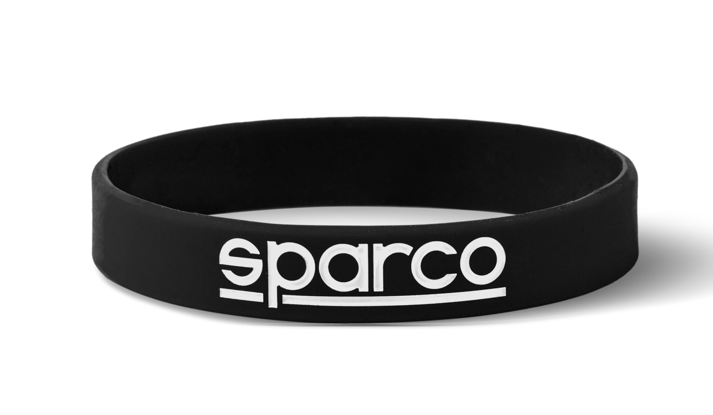 SPARCO 099093NR Rubber bracelet, black Photo-0